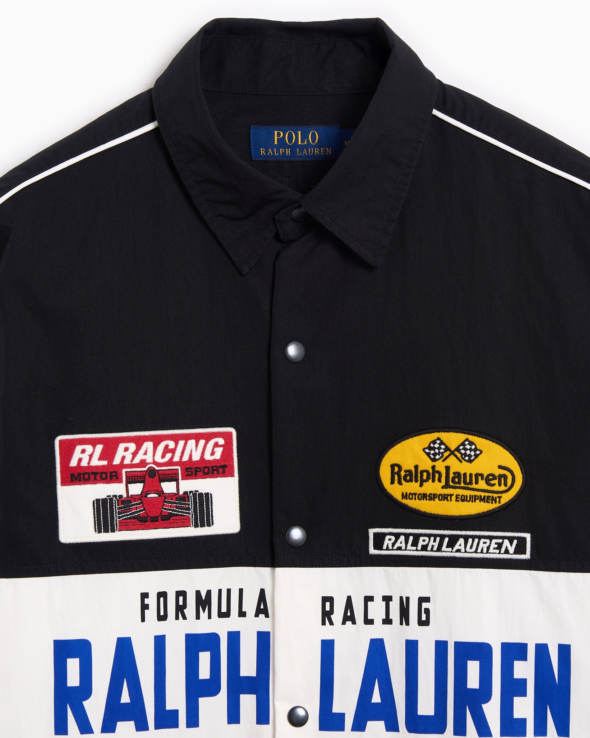 Jackets Coats Polo Ralph Lauren Racing Logo Men's Overshirt - 710973363001