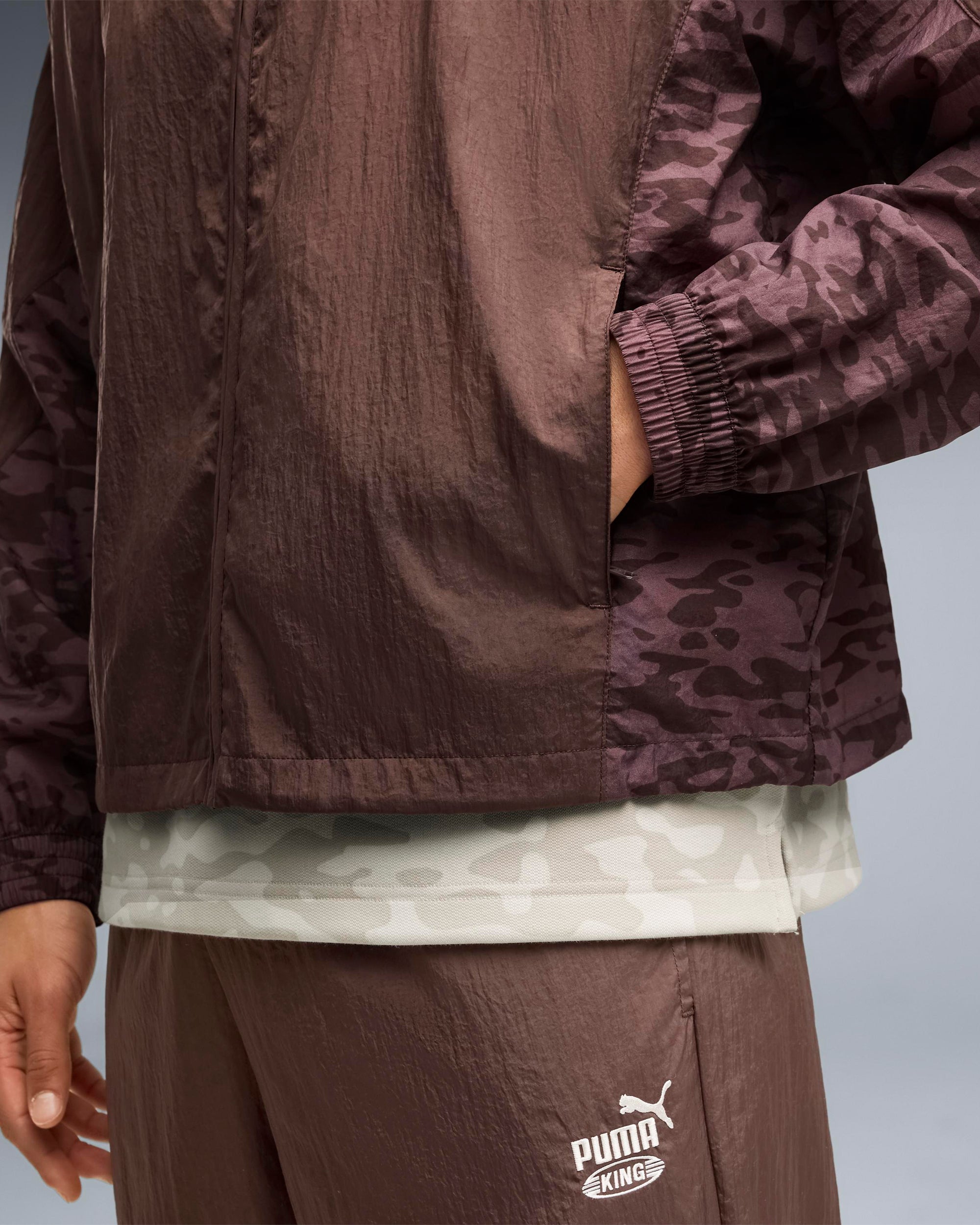 Jackets Coats Puma x Salehe Bembury x Morocco "King" Logo Relaxed Men's Track Jacket - 635129-13