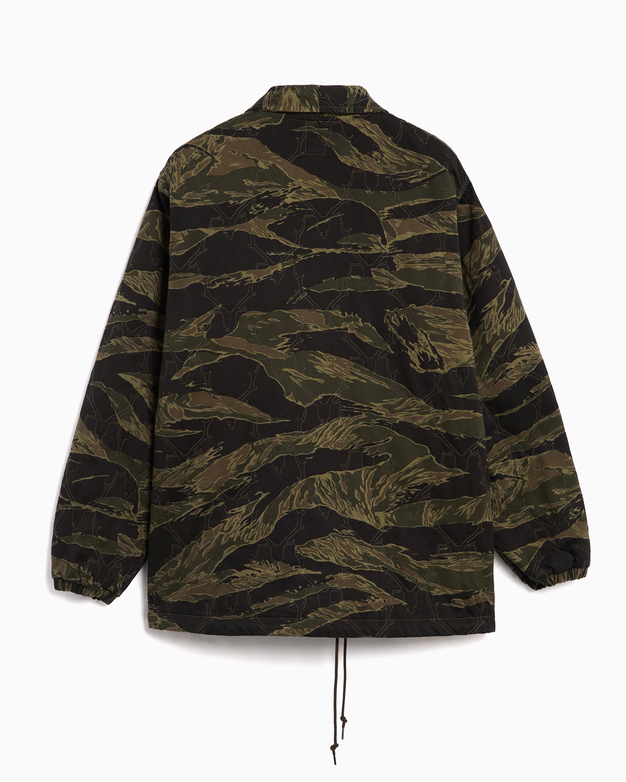 Jackets Coats South2 West8 Skull Quilting Camo Print Relaxed Men's Quilted Jacket - RW574-Camo