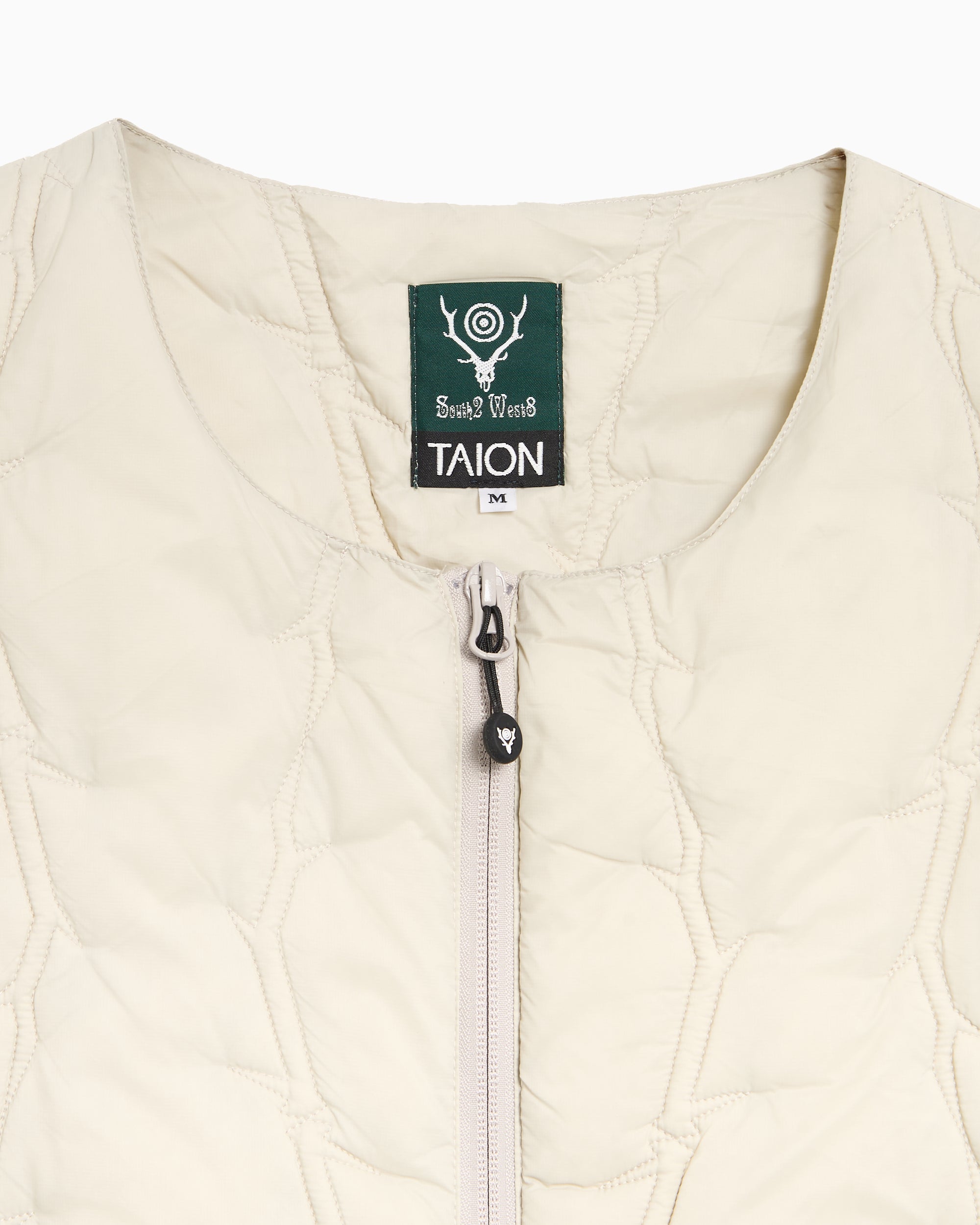 Jackets Coats South2 West8 x TAION Inner Men's Vest - RW697-A-Ice Grey