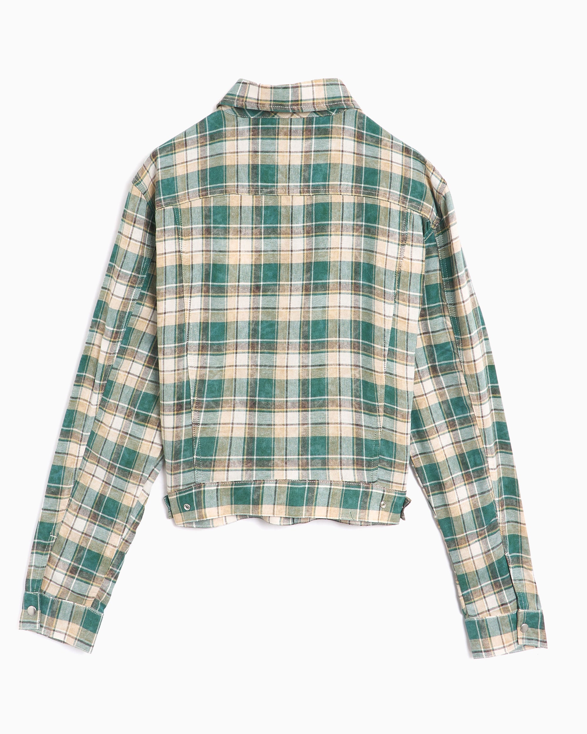 Jackets Coats Stockholm (Surfboard) Club Terrence Men's Jacket Men's Work Jacket - U3000167-Green Check