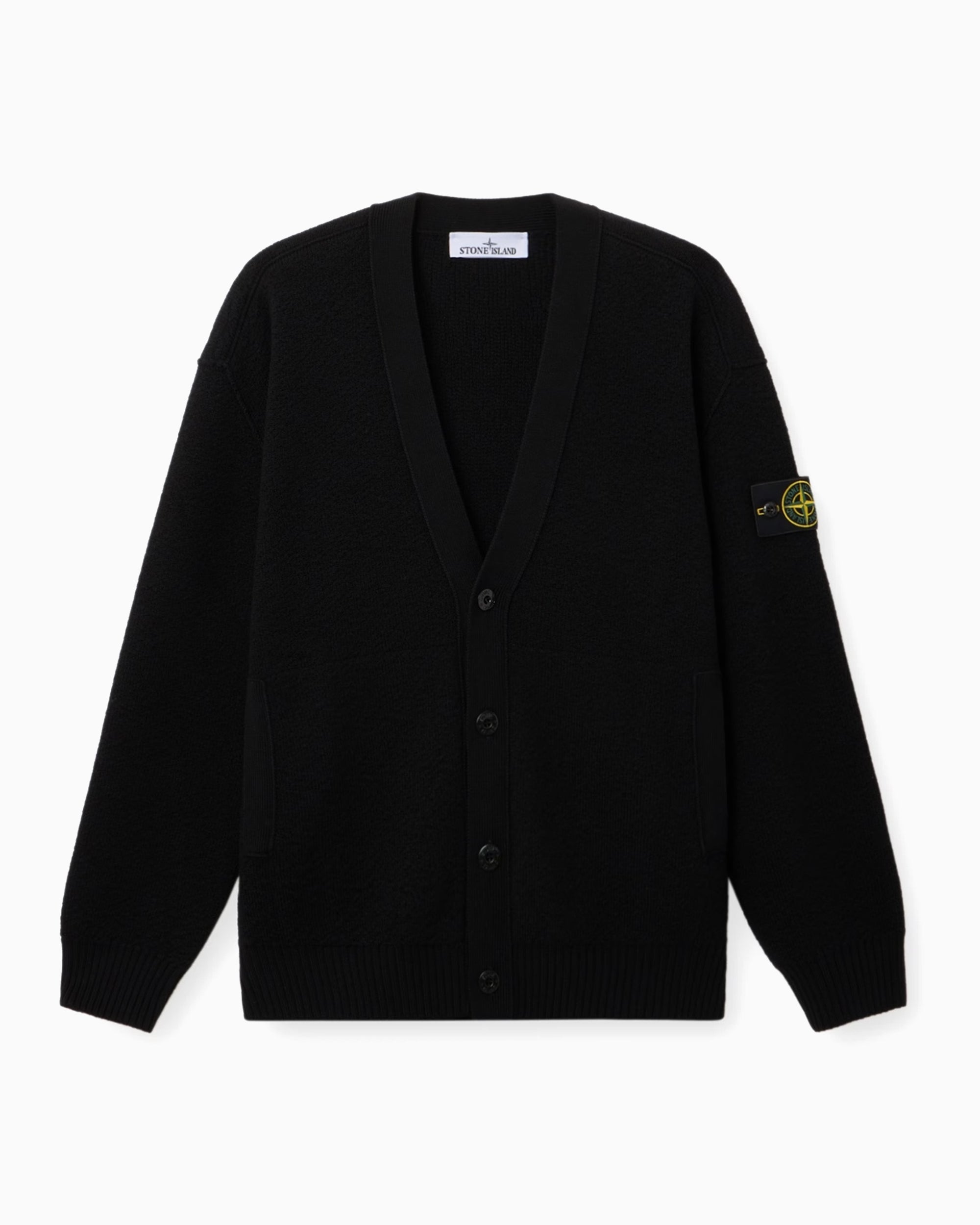 Jackets Coats Stone Island Logo Relaxed Men's Cardigan - L2S155100010-V0029