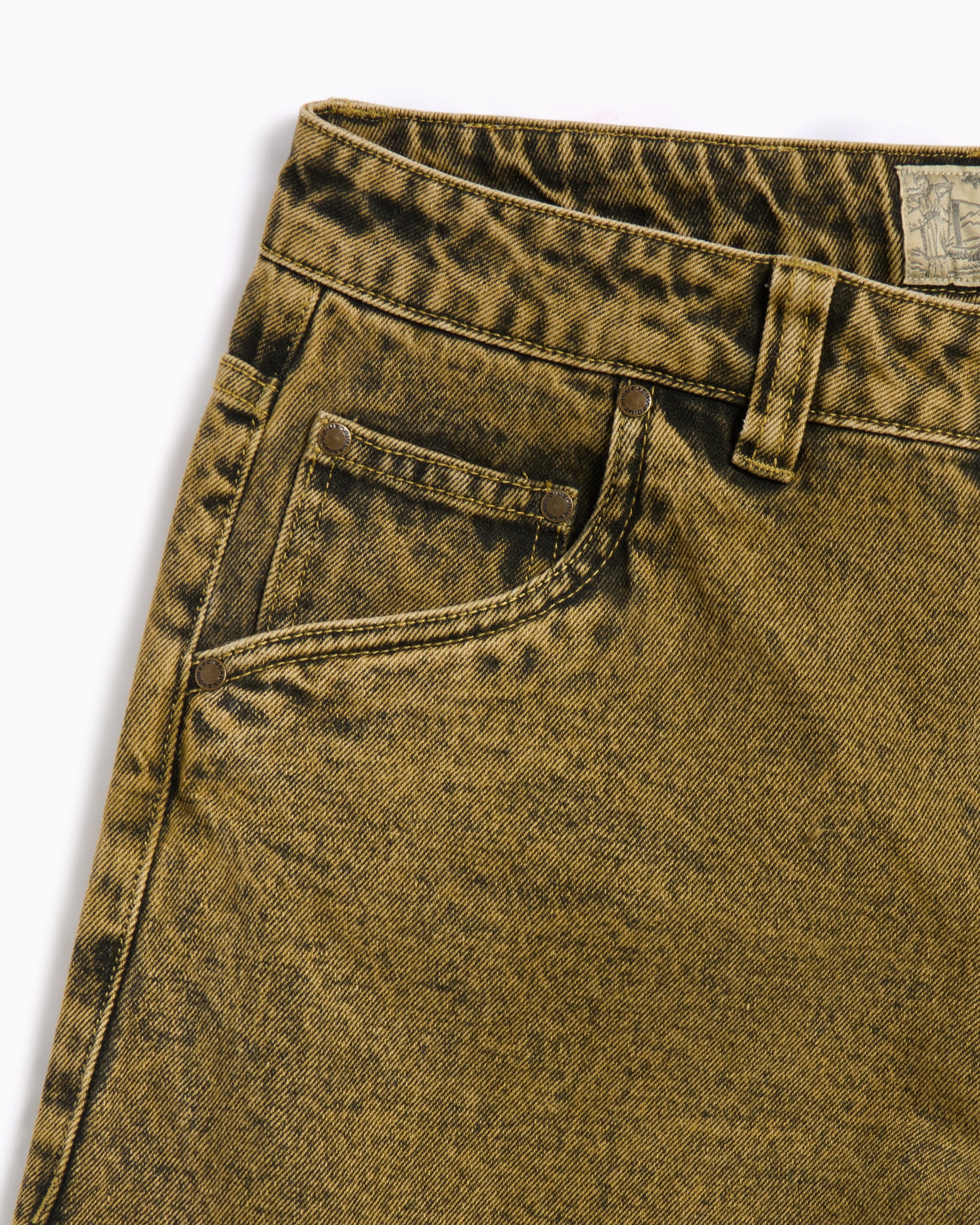 Jeans Dime MTL Classic Men's Baggy Denim Pants Relaxed Men's Jeans - DIMEHO2415GLD