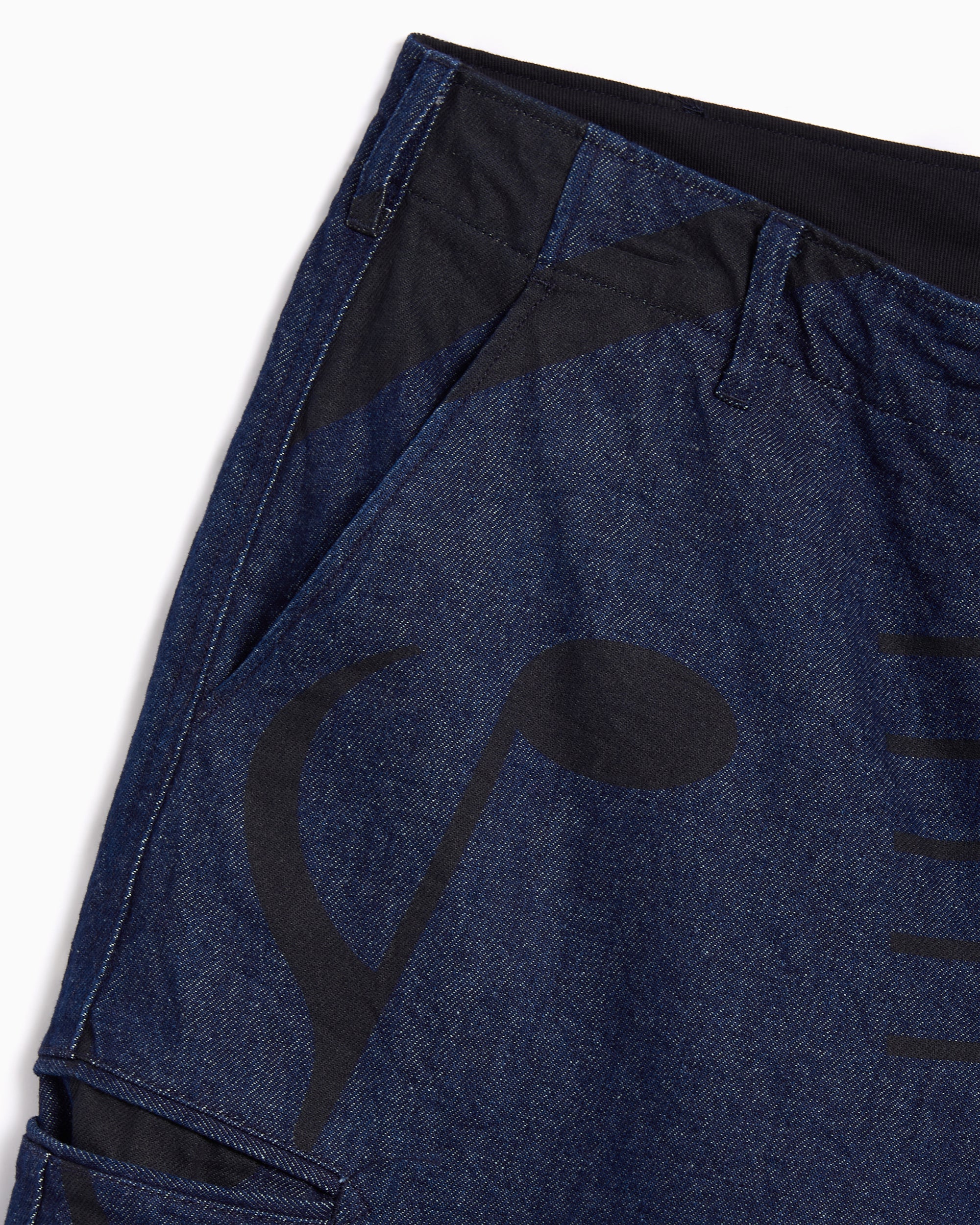 Jeans Engineered Garments Indigo Music Note Men's Chino Jeans - 25F1F040-CT291