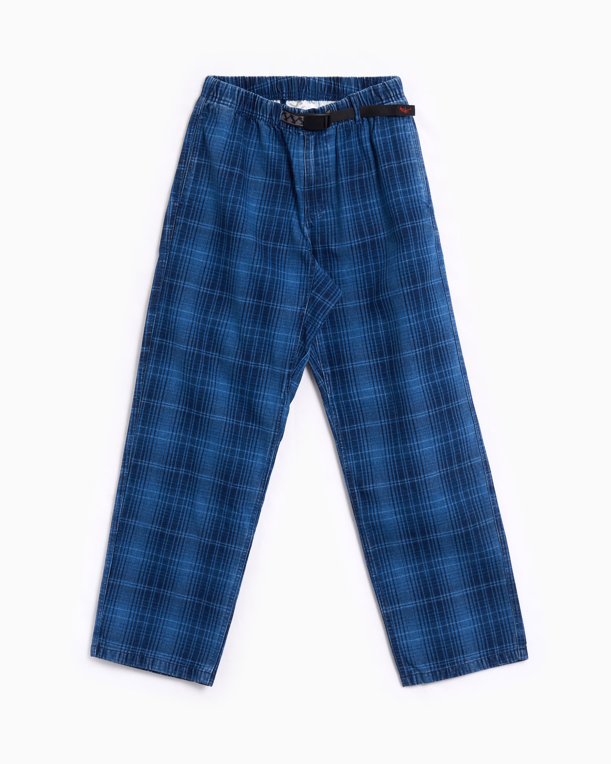 Jeans Gramicci O.G. Plaid Relaxed Men's Jeans - G5FM-P076-INDIGOCHECKEREDPLAID