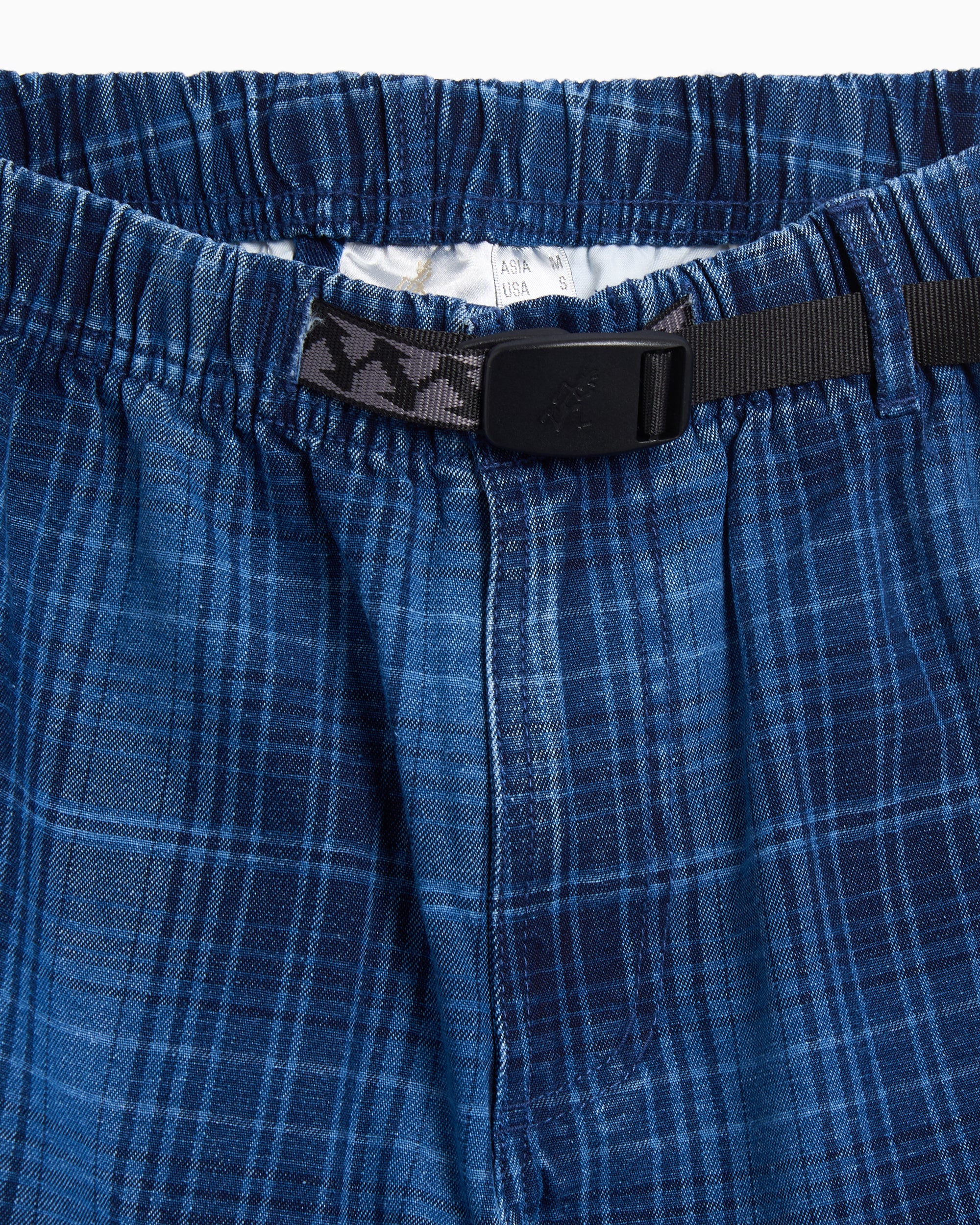 Jeans Gramicci O.G. Plaid Relaxed Men's Jeans - G5FM-P076-INDIGOCHECKEREDPLAID
