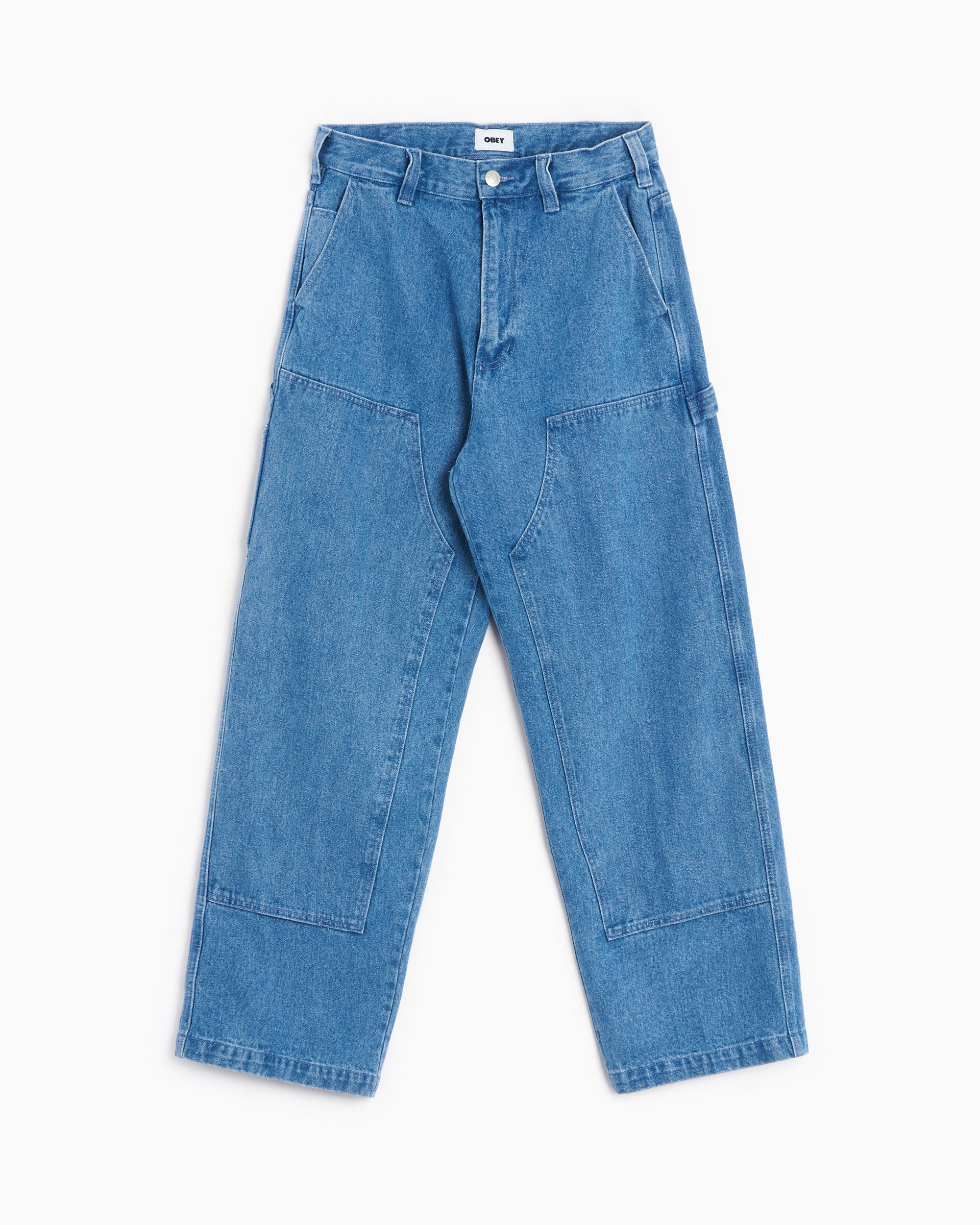 Jeans OBEY Clothing Bigwig Men's Carpenter Denim Pants Men's Jeans - 142010093-LIN
