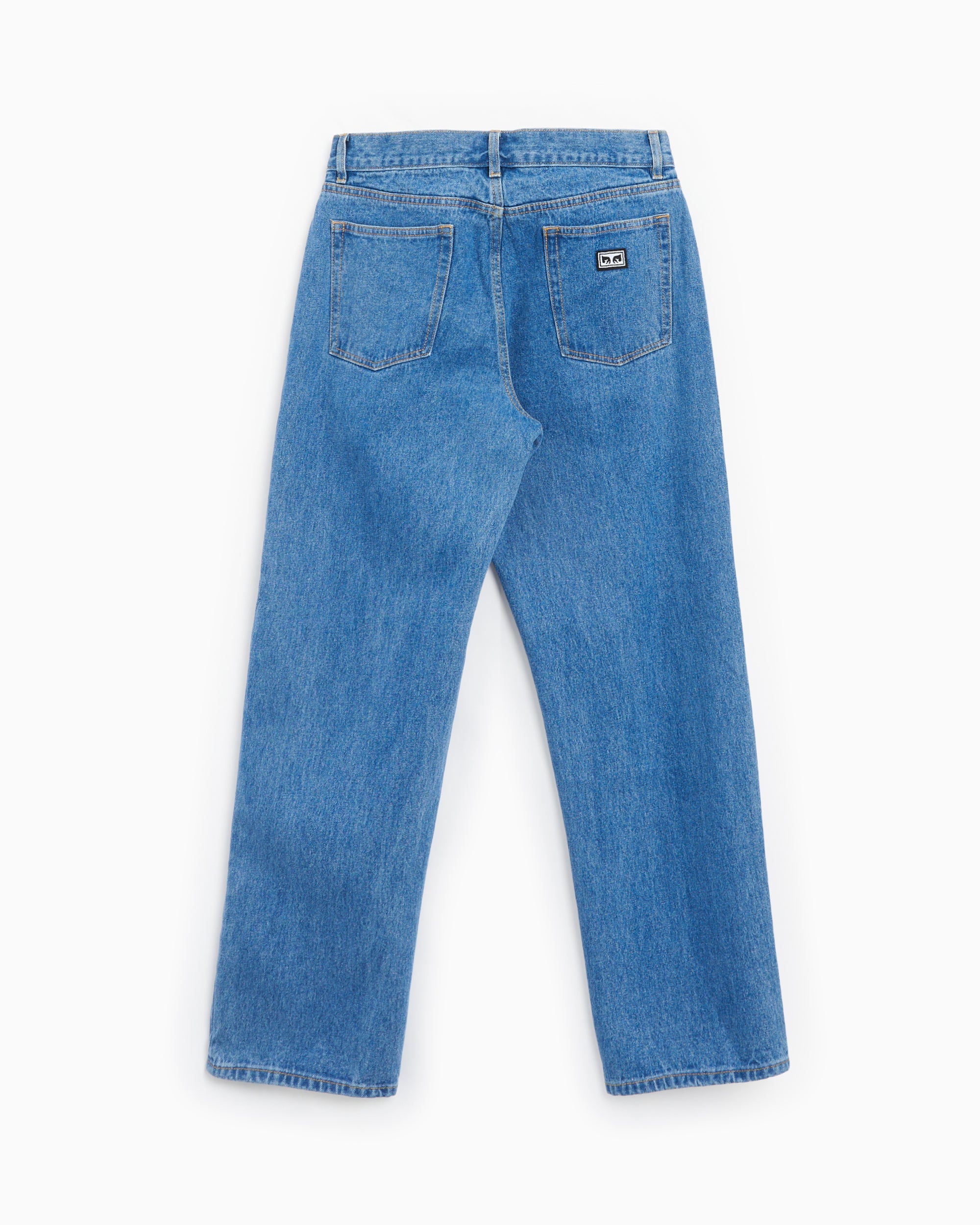 Jeans OBEY Clothing Hardwork Men's Denim Pants Men's Baggy Jeans - 142010077-LIN