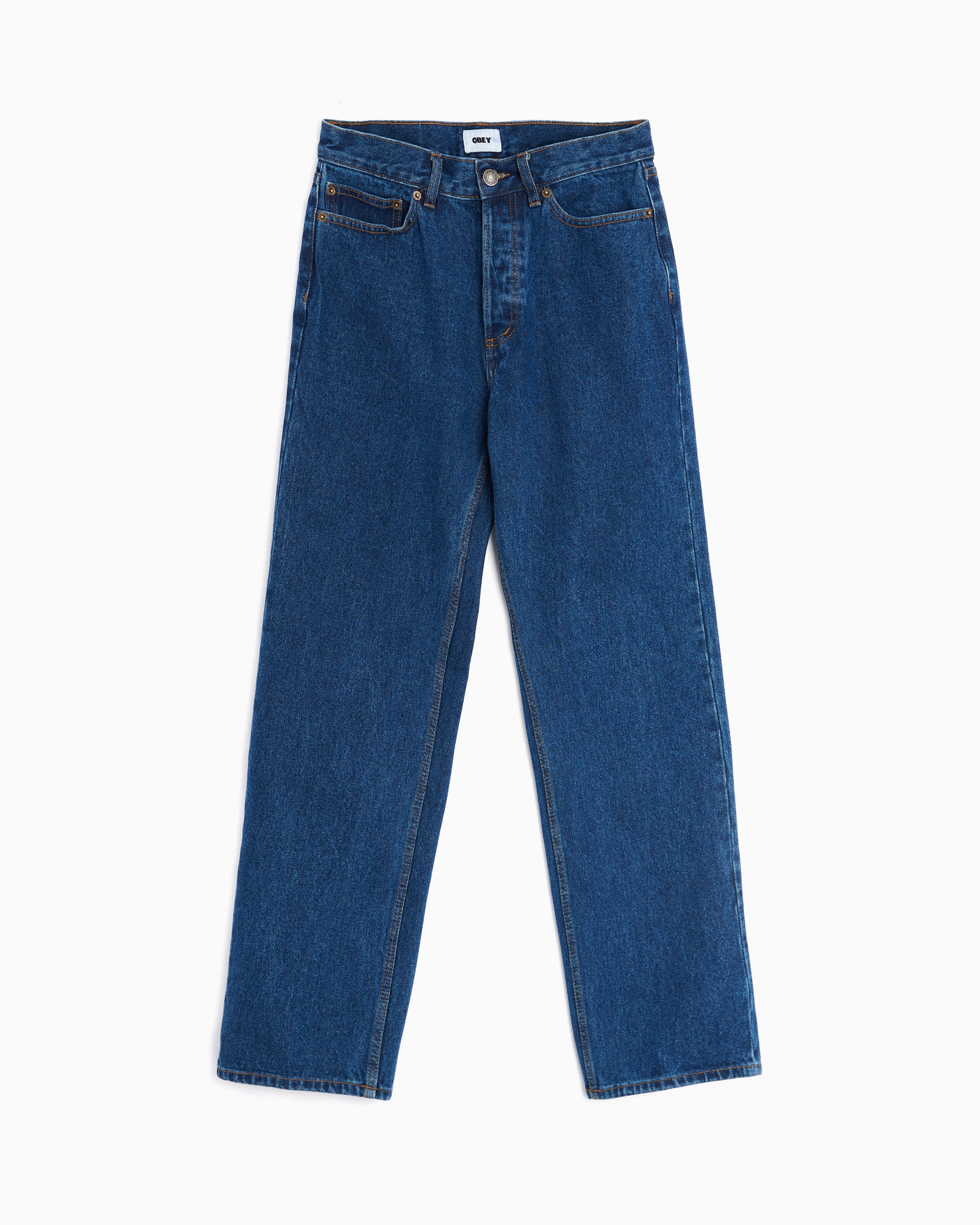 Jeans OBEY Clothing Hardwork Men's Denim Pants Men's Jeans - 142010077-STN