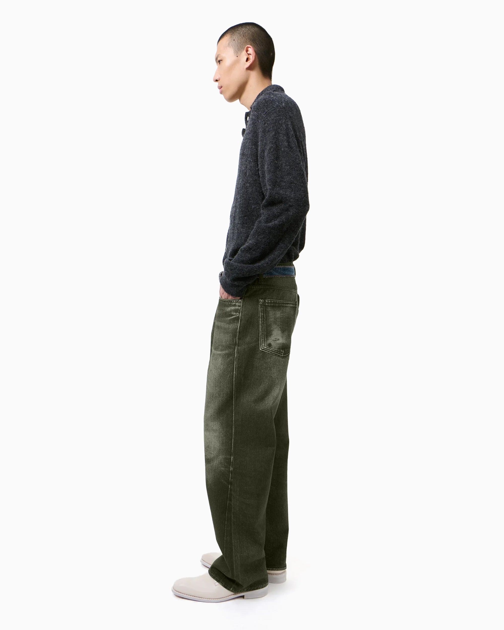 Jeans Our Legacy Third Cut Relaxed Men's Jeans - M2265TD