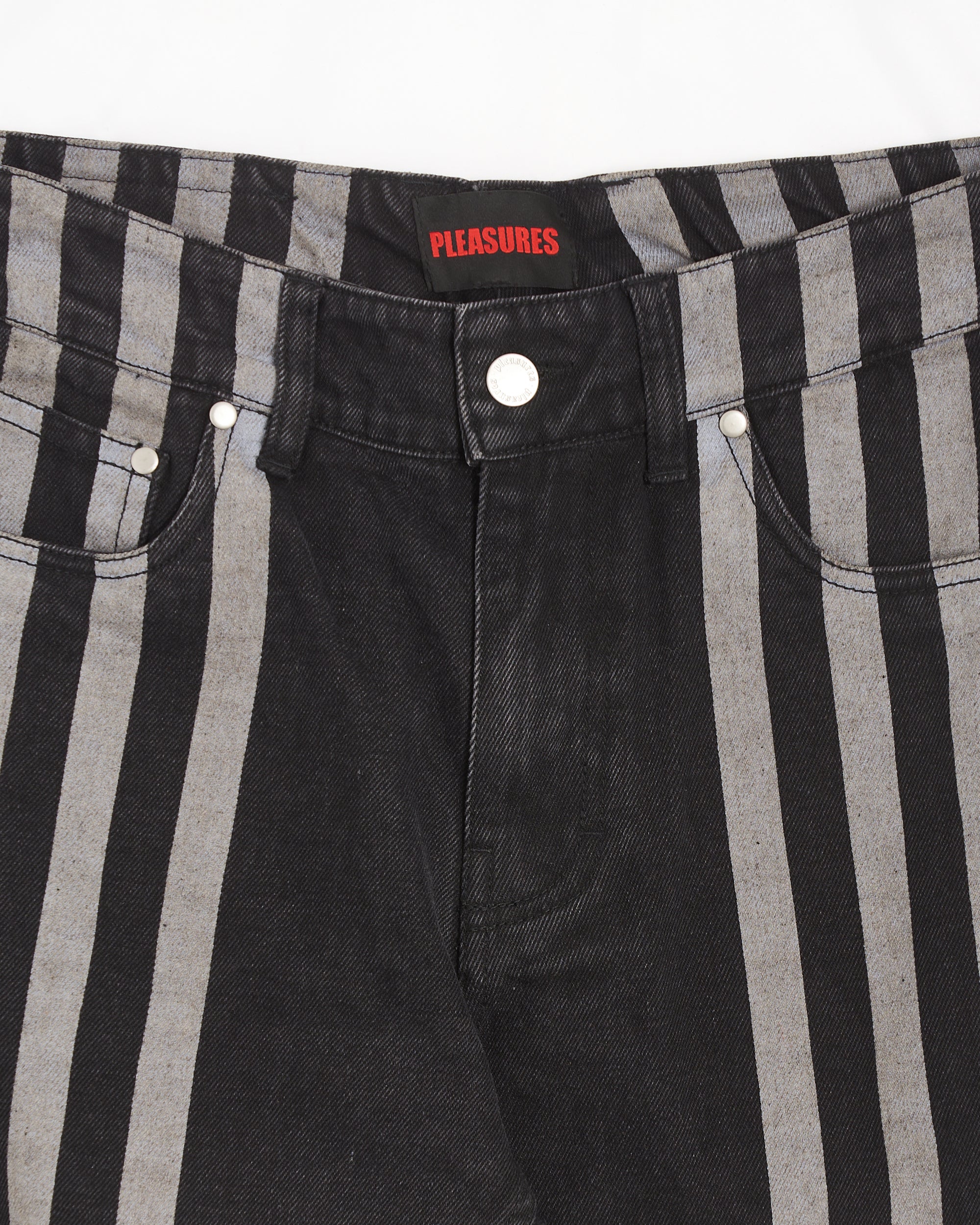 Jeans Pleasures Metric Men's 5 Pocket Denim Pants Men's Jeans - P23W001-BLACK