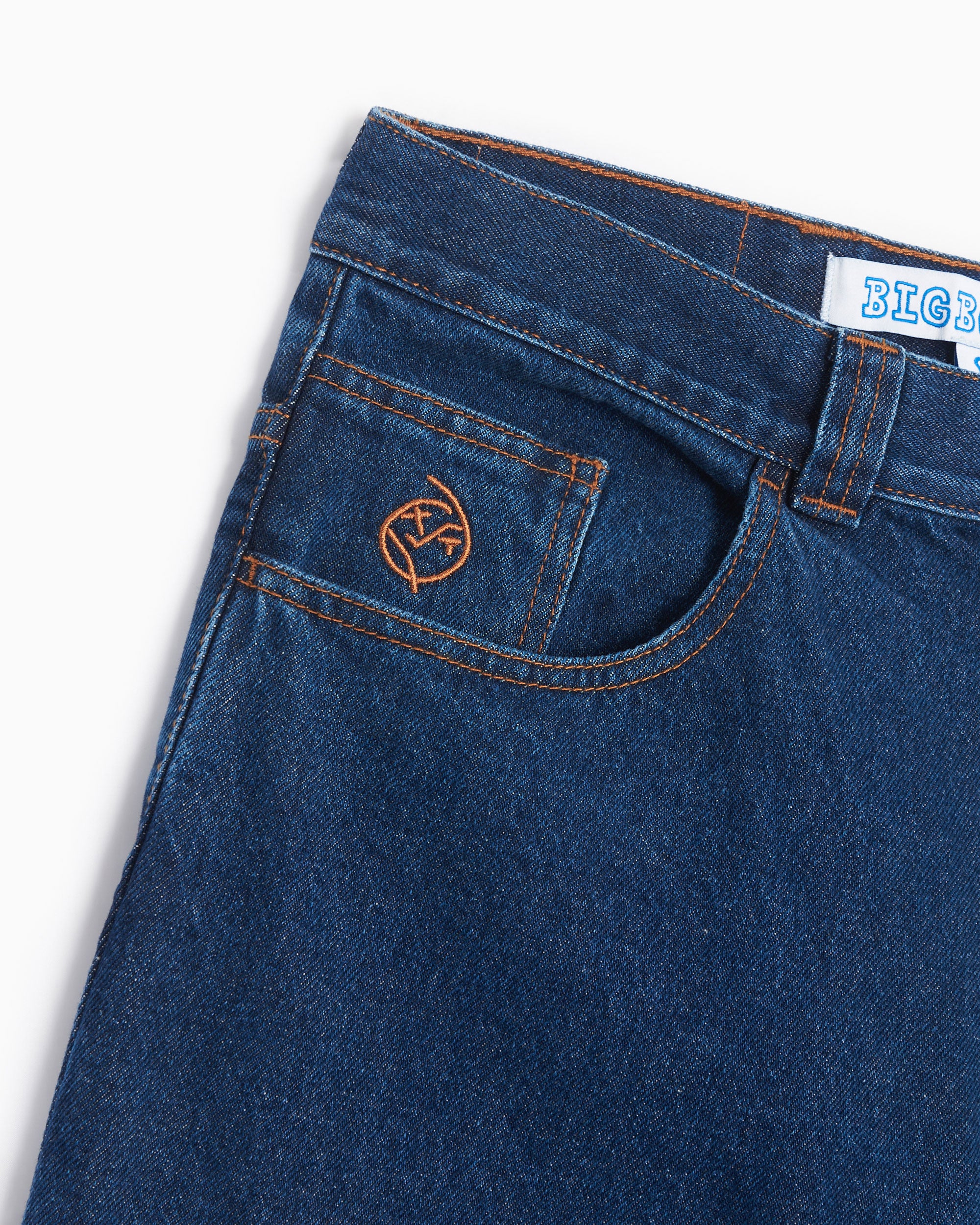 Jeans Polar Skate Co. Big Boy Men's Denim Pants - PSC-CO-24-DBLU