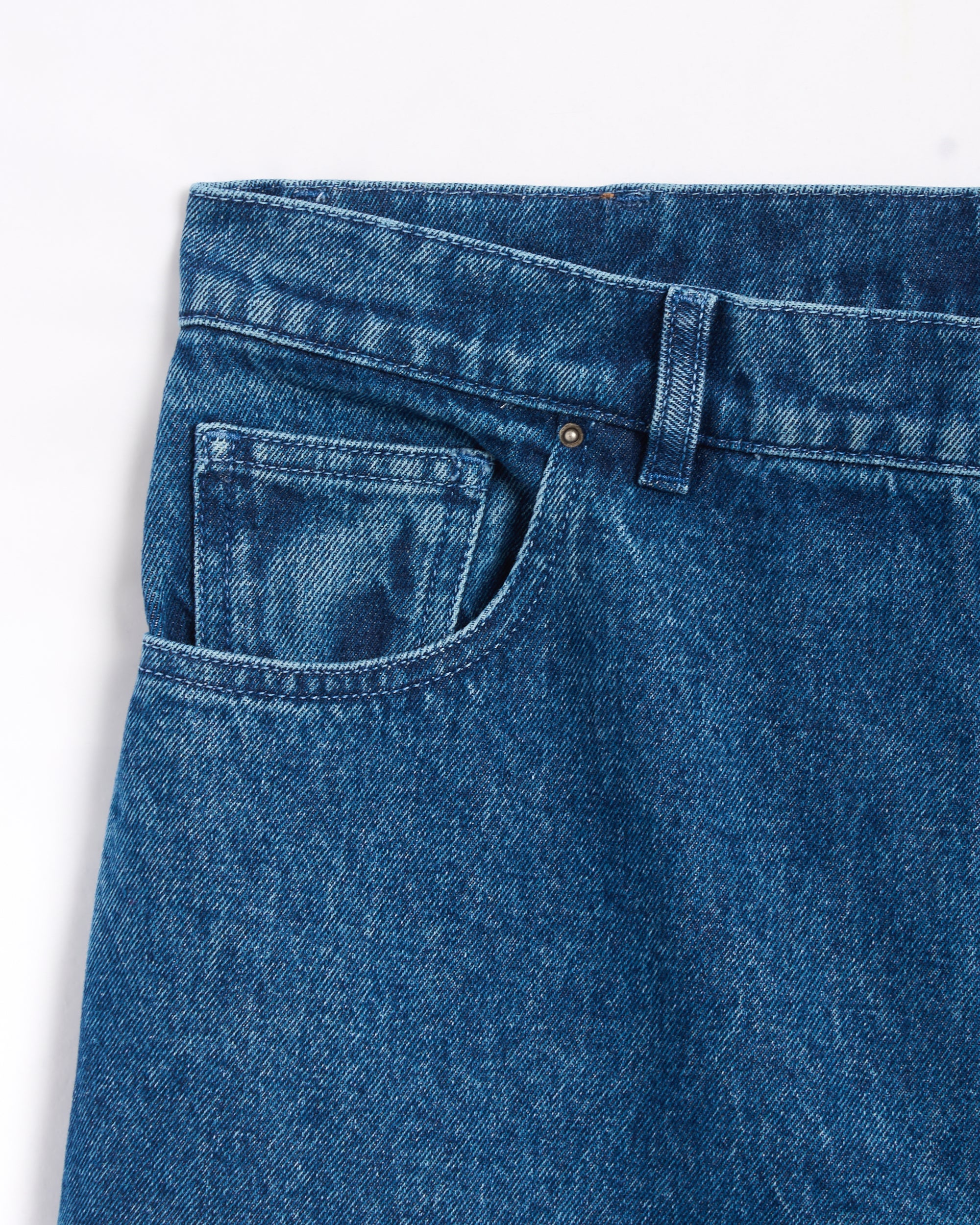 Jeans Sky High Farm Workwear Perennial Logo Unisex Woven Denim Pants Unisex Jeans - SHF05P008-1