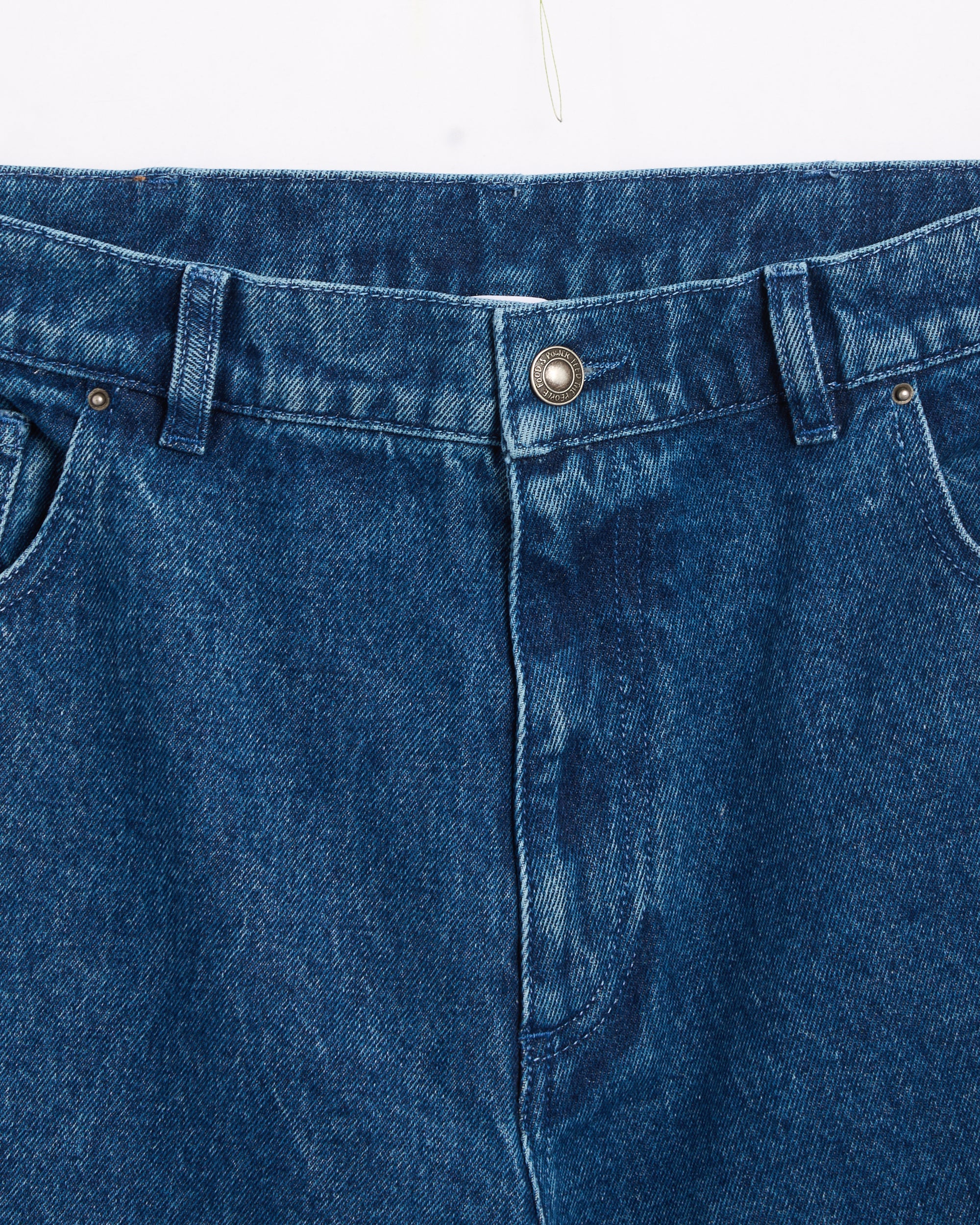 Jeans Sky High Farm Workwear Perennial Logo Unisex Woven Denim Pants Unisex Jeans - SHF05P008-1