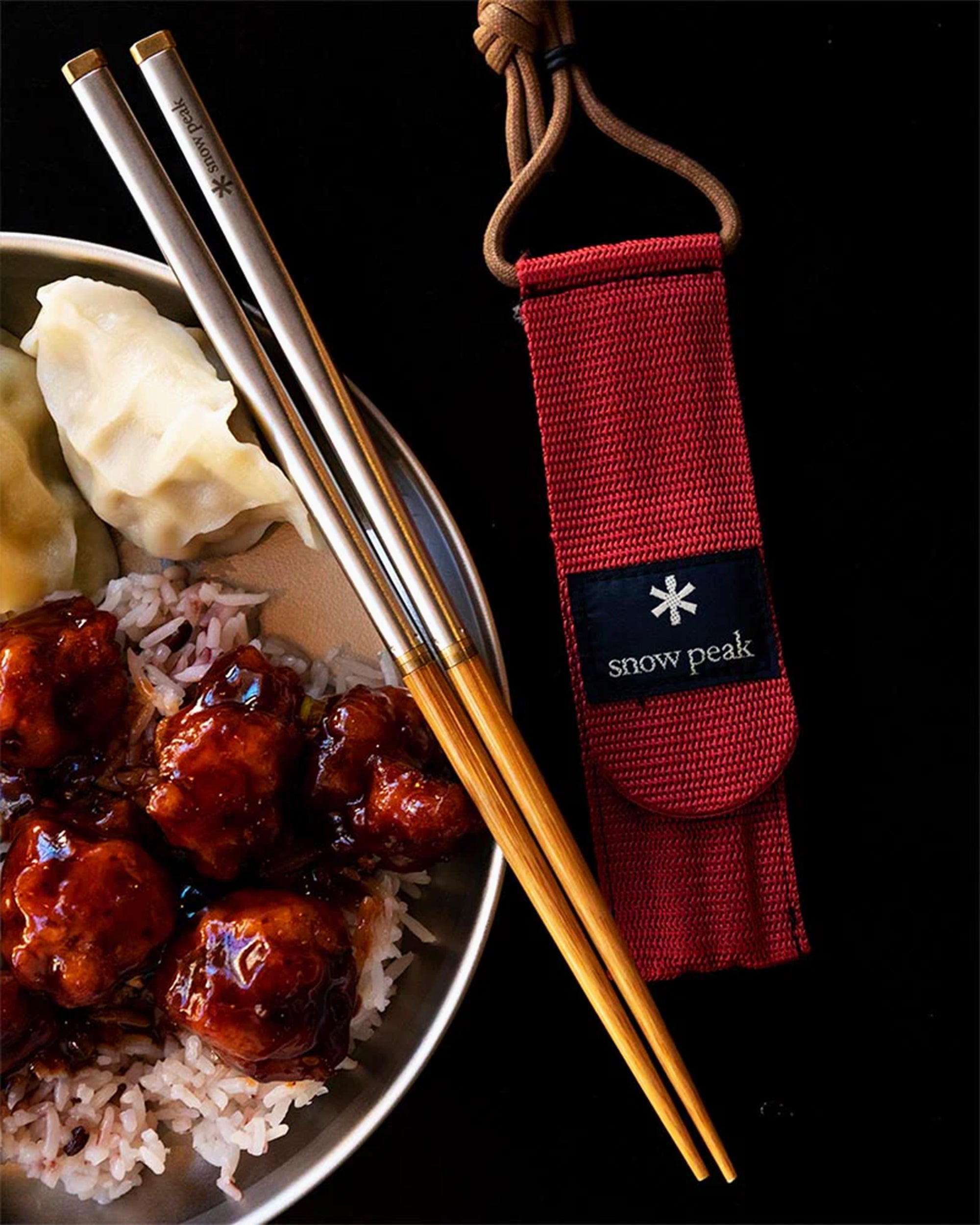 Outdoor accessories Snow Peak Wabuki Chopsticks Detachable - SCT-110