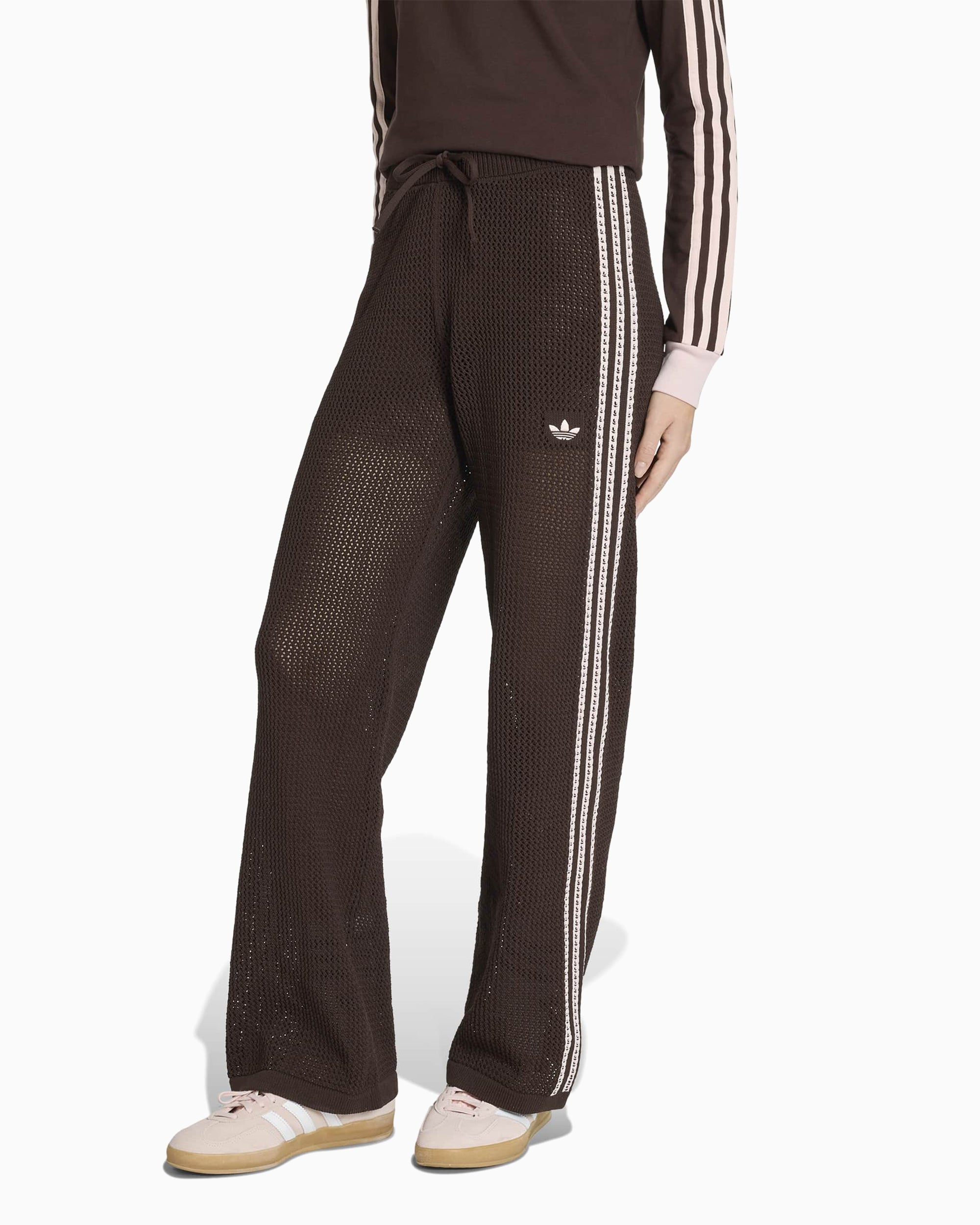 Pants adidas Originals Firebird Knitted Crochet Women's Track Pants - KE0201
