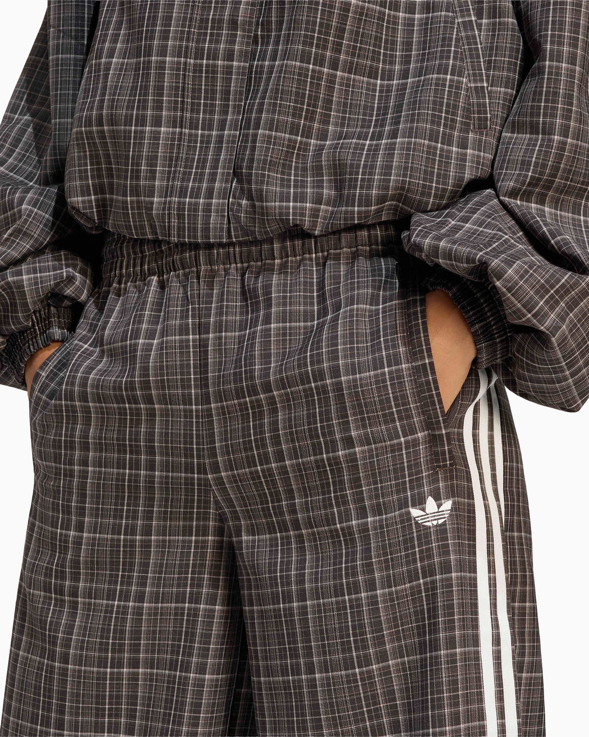 Pants adidas Originals Plaid Relaxed Women's Sweatpants - LG3958
