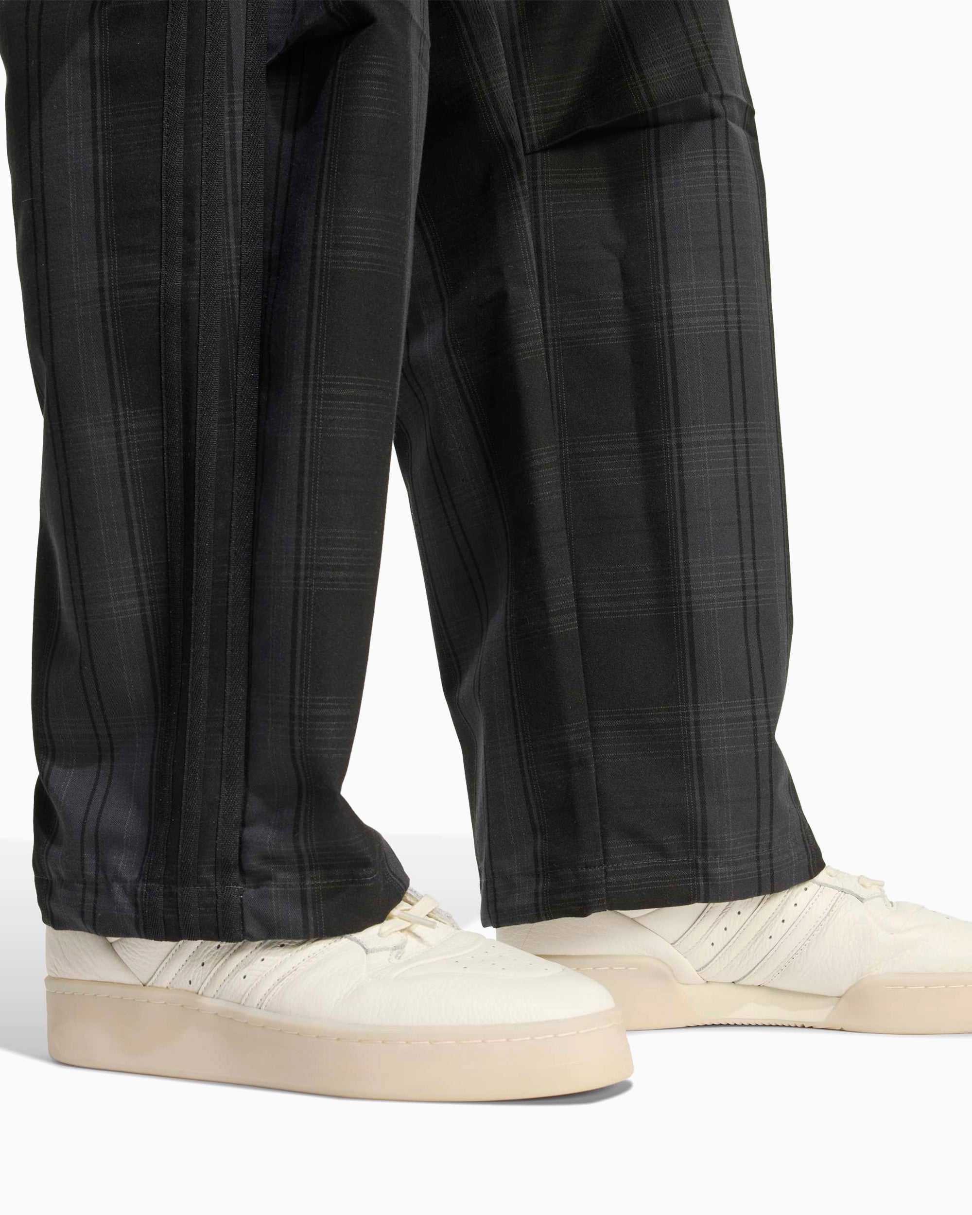 Pants adidas Originals x All Blacks Firebird Plaid Relaxed Men's Track Pants - KG4637