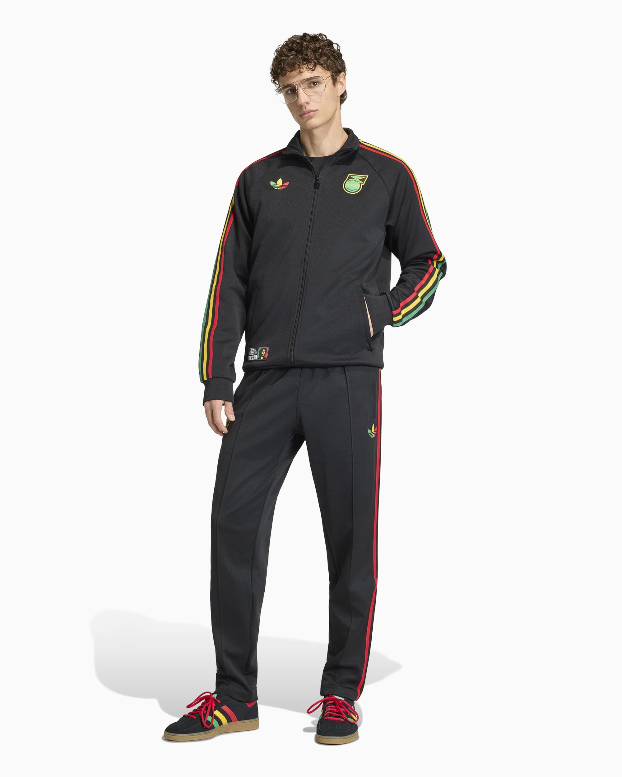 Pants adidas Originals x Bob Marley Jamaica Men's Track Pants - JY5226