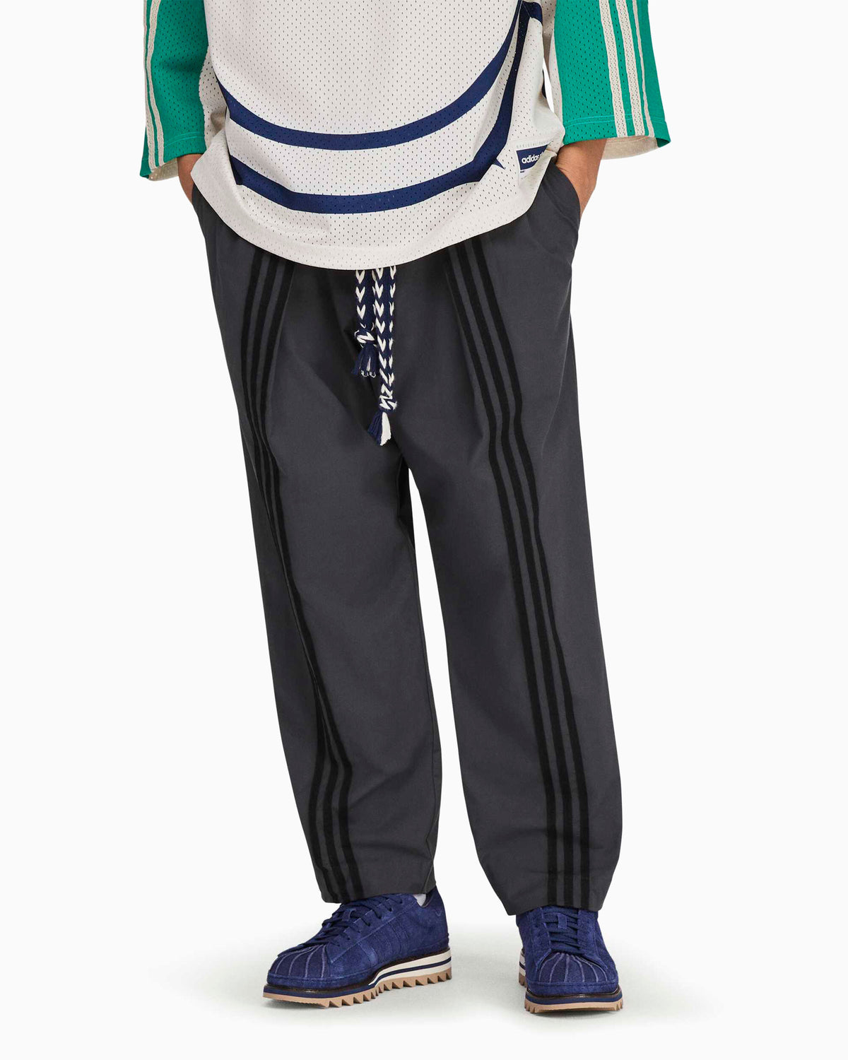 Pants adidas Originals x CLOT Relaxed Unisex Sweatpants - KG4269