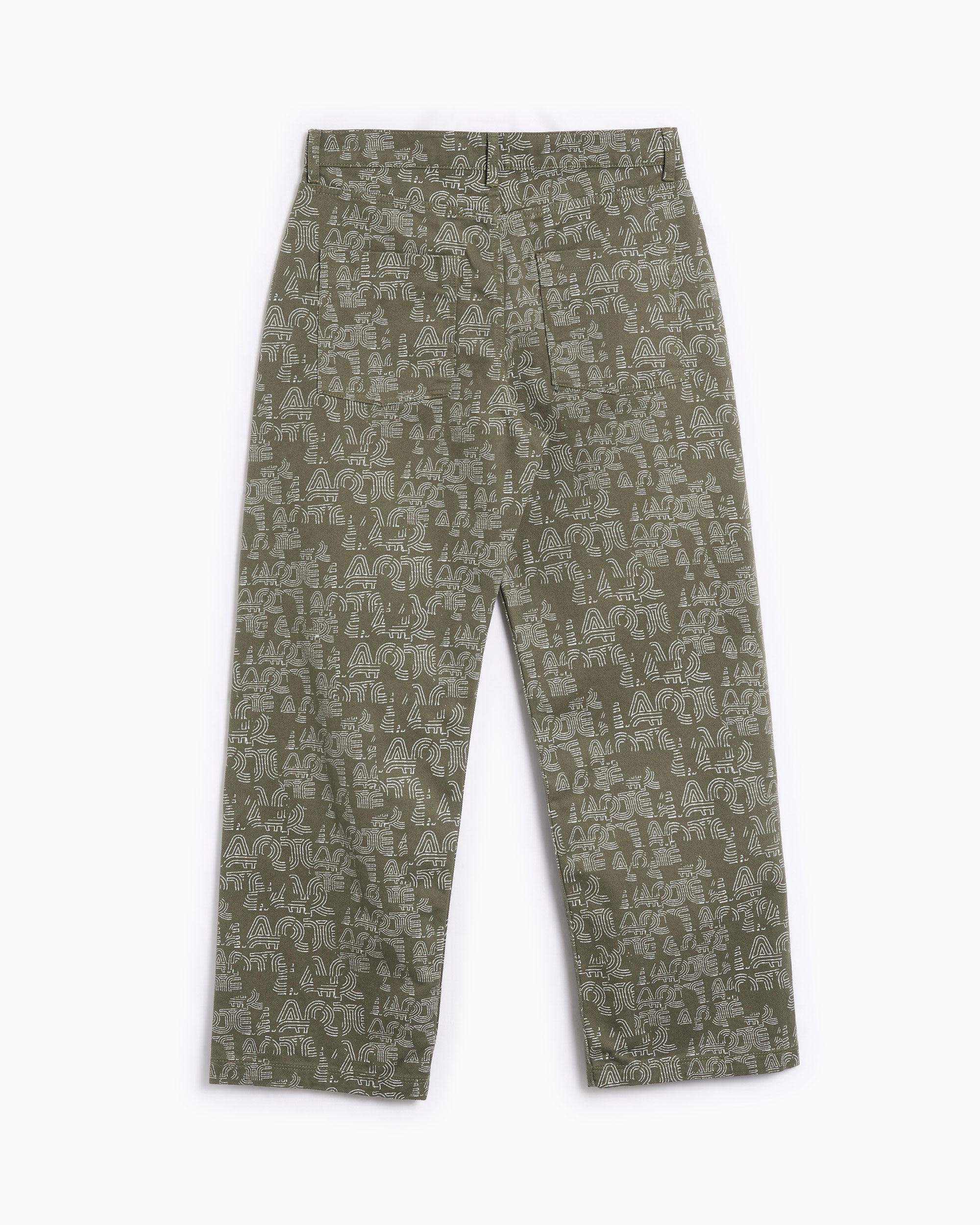 Pants Arte Antwerp Allover Arte Relaxed Men's Pants - AW25-190P-Green