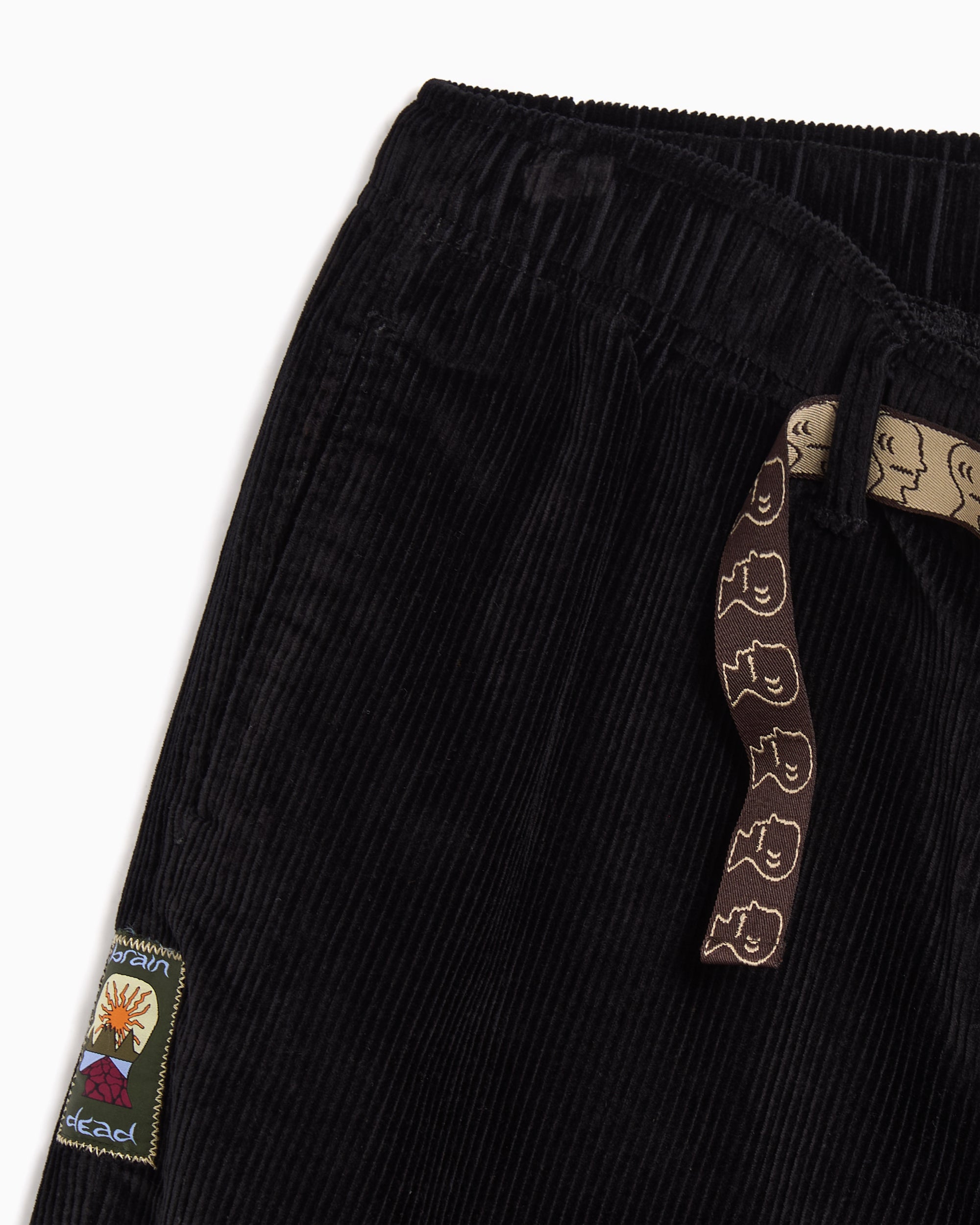 Pants Brain Dead Cord Climber Men's Chino Pants - BDF25B110047-BLK