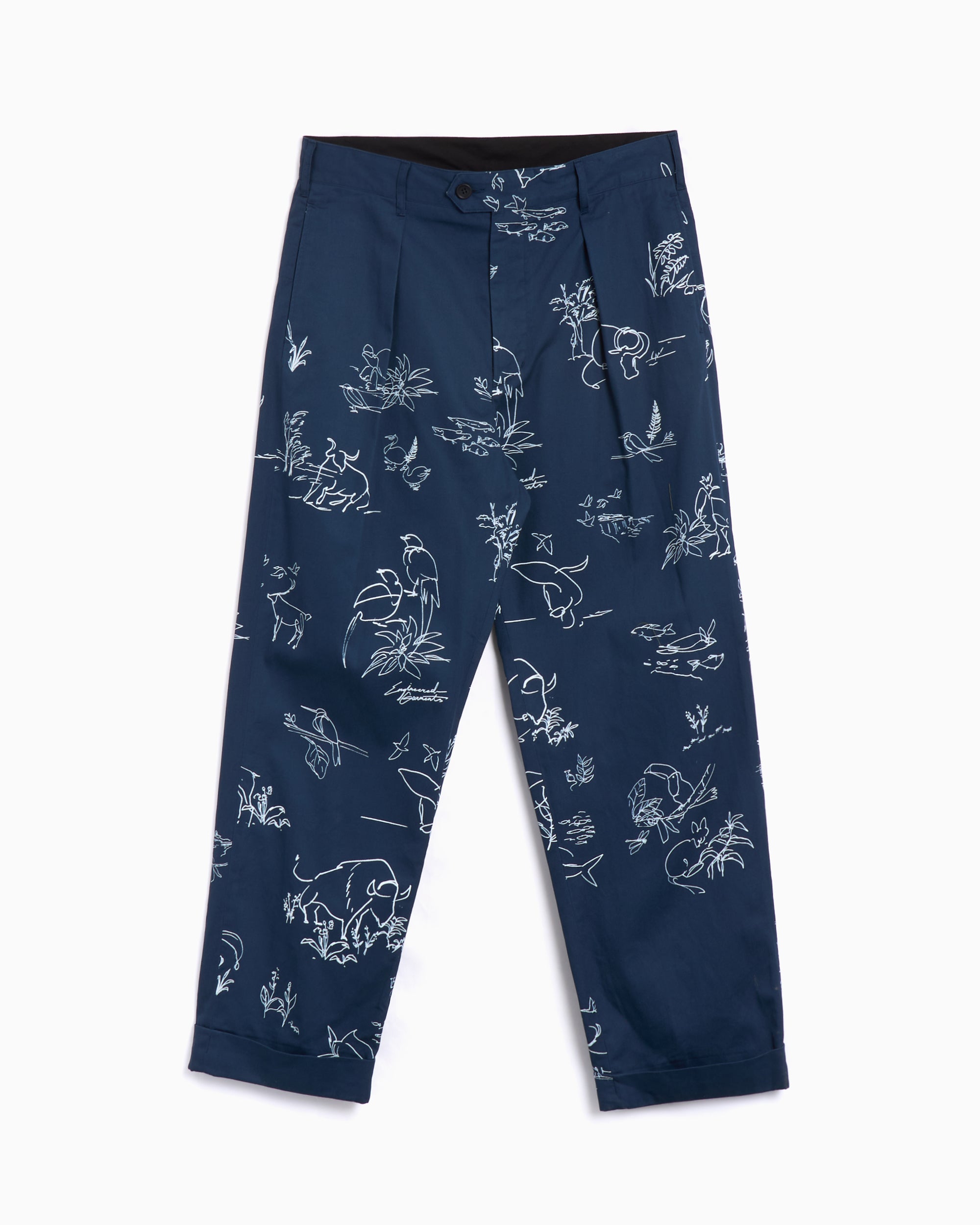 Pants Engineered Garments Carlyle Men's Pants Relaxed Men's Baggy Pants - 25S1F012-CT285