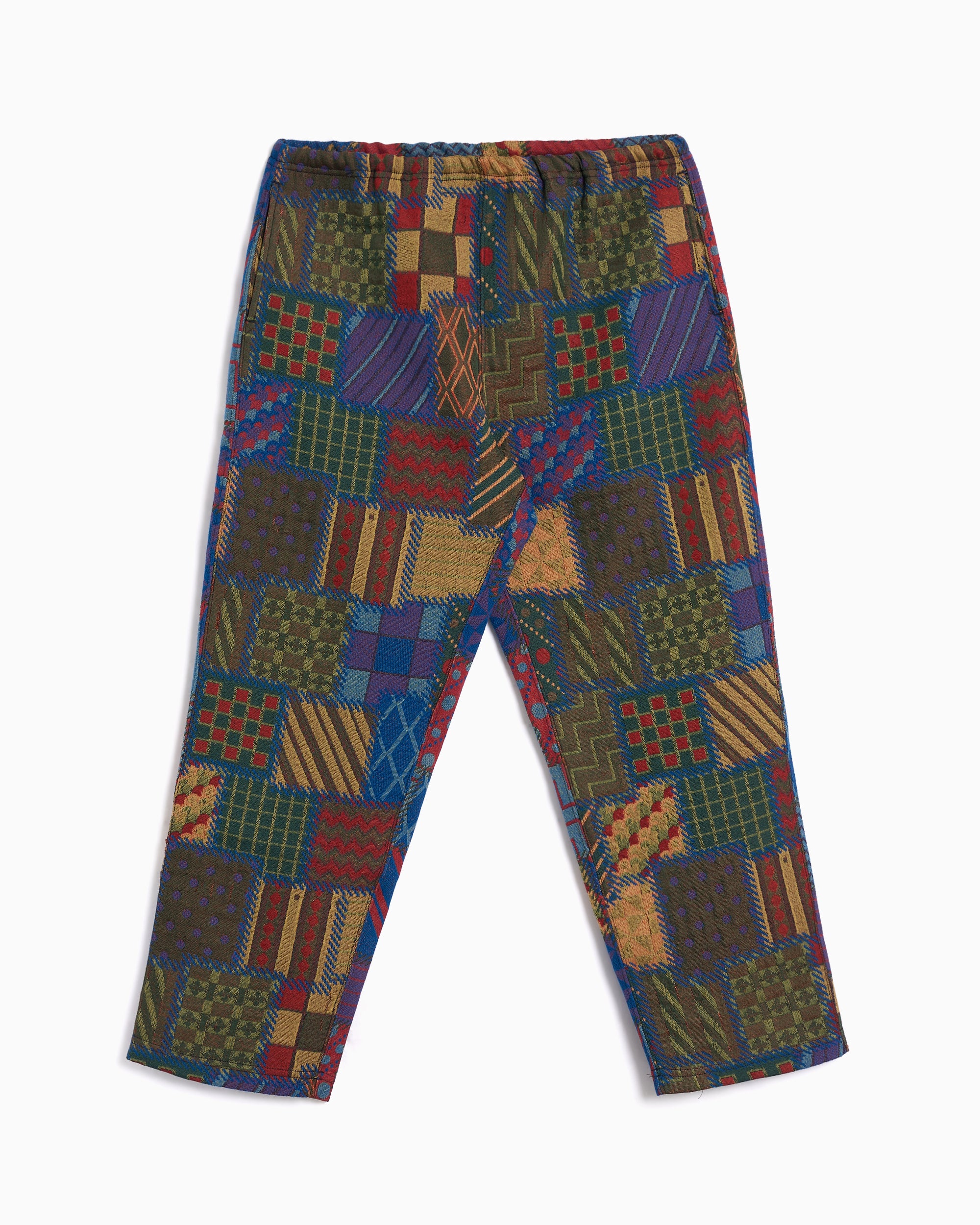Pants Engineered Garments STK Jacquard Relaxed Men's Sweatpants - 25F1WB004-IN001