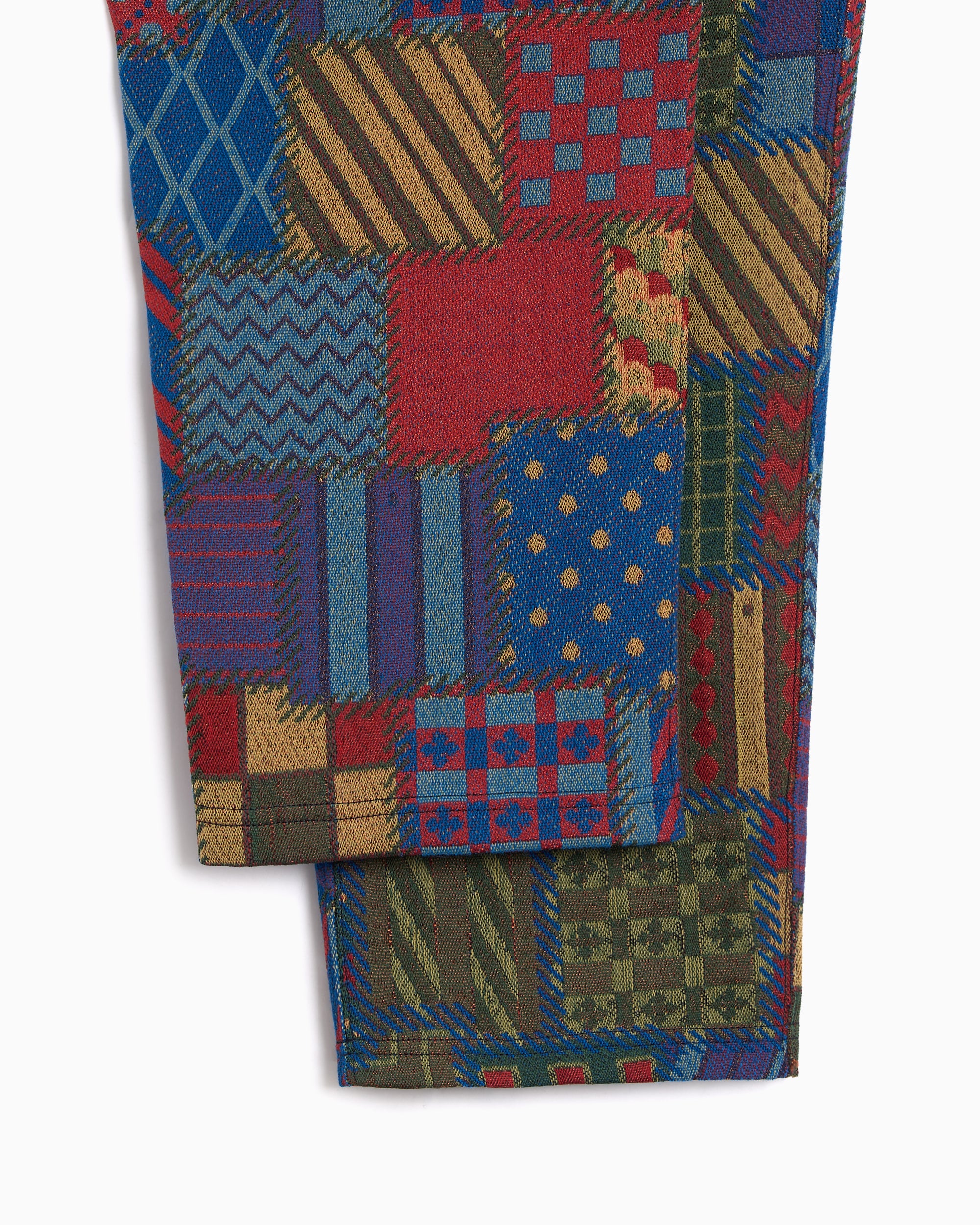 Pants Engineered Garments STK Jacquard Relaxed Men's Sweatpants - 25F1WB004-IN001