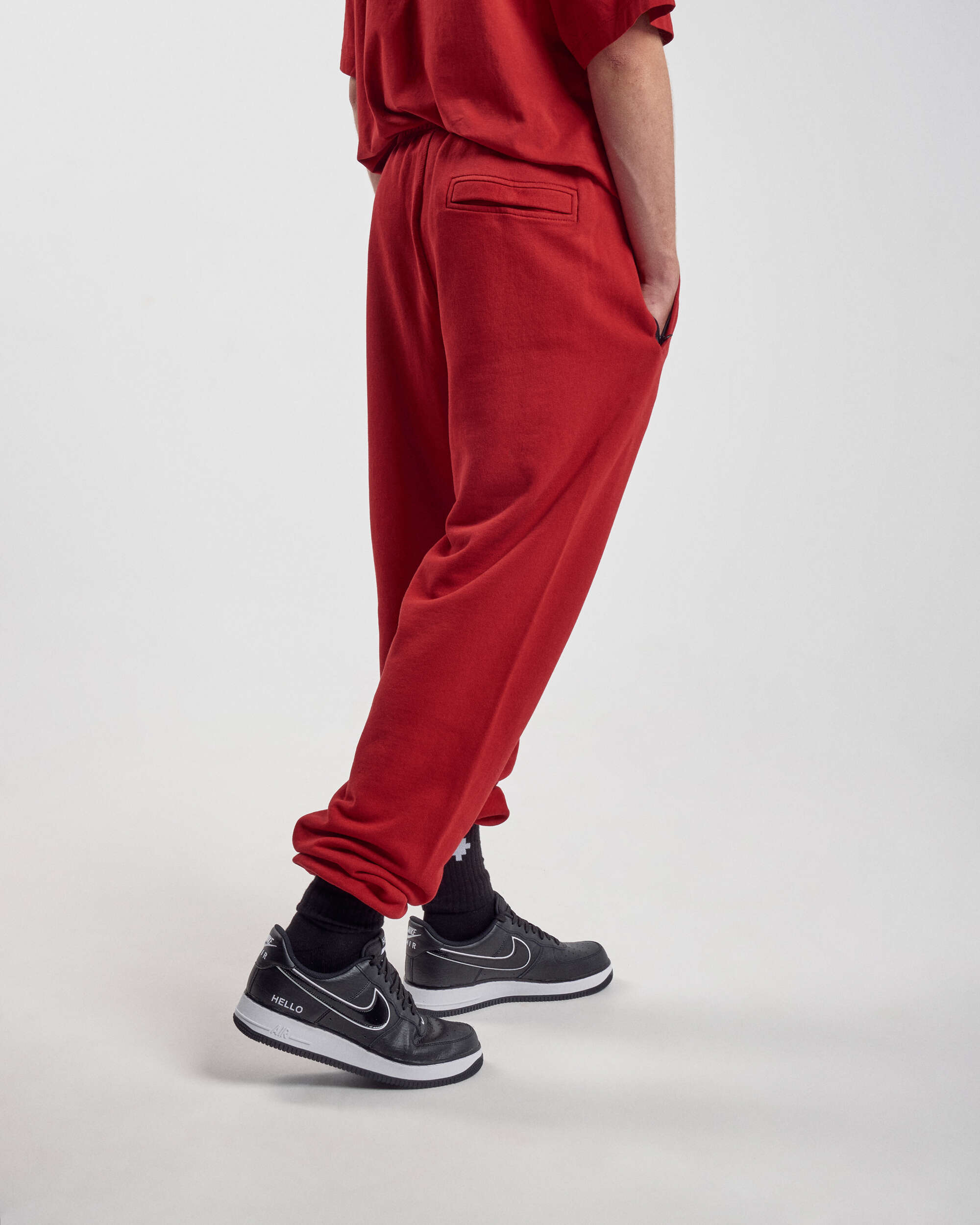 Pants Marcelo Burlon Cross Relax Men's Sweatpants Men's Pants - CMCH024F21FLE0012710