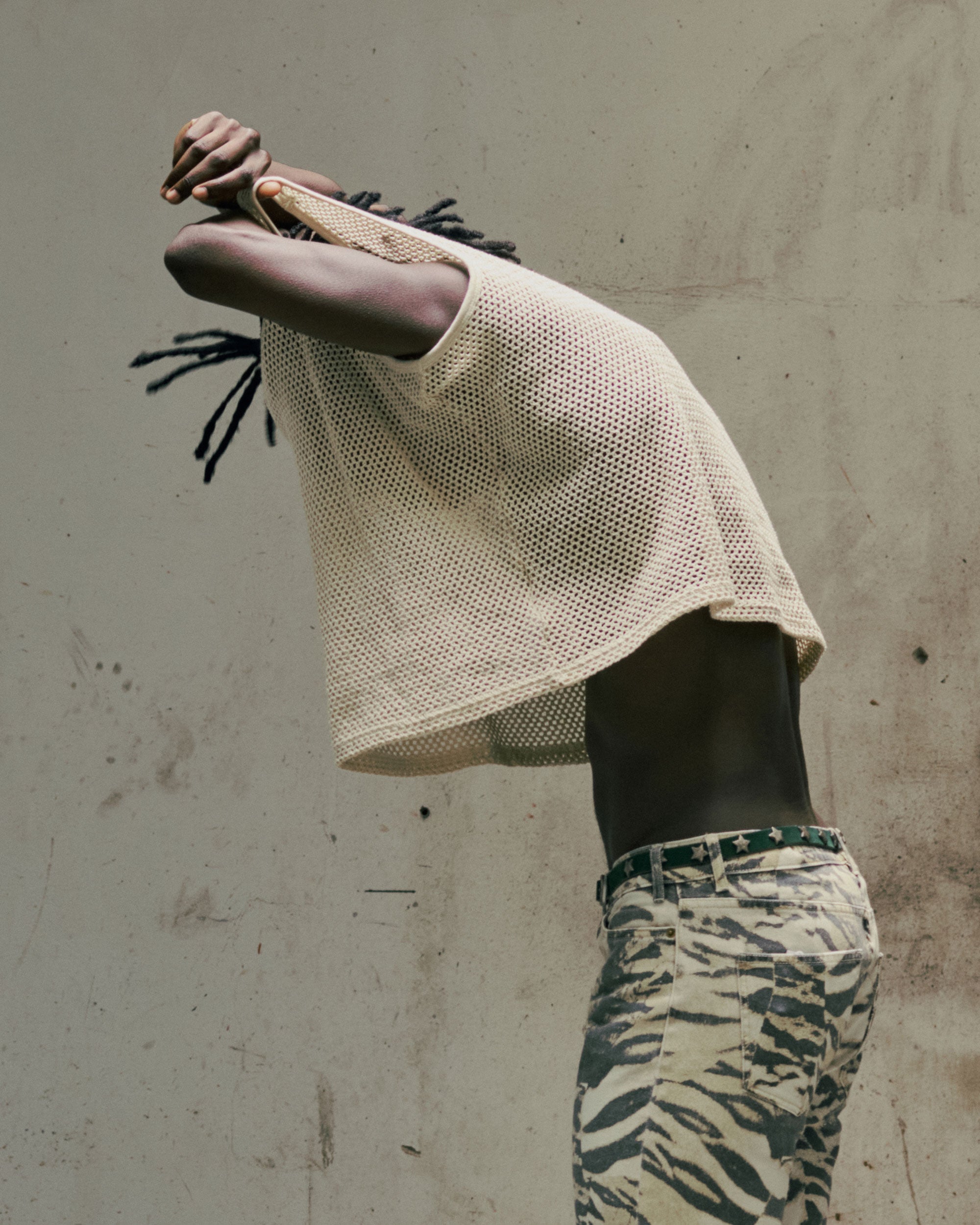 Pants Stockholm (Surfboard) Club Fog Men's Pants Men's Chino Pants - U5000187-Tiger