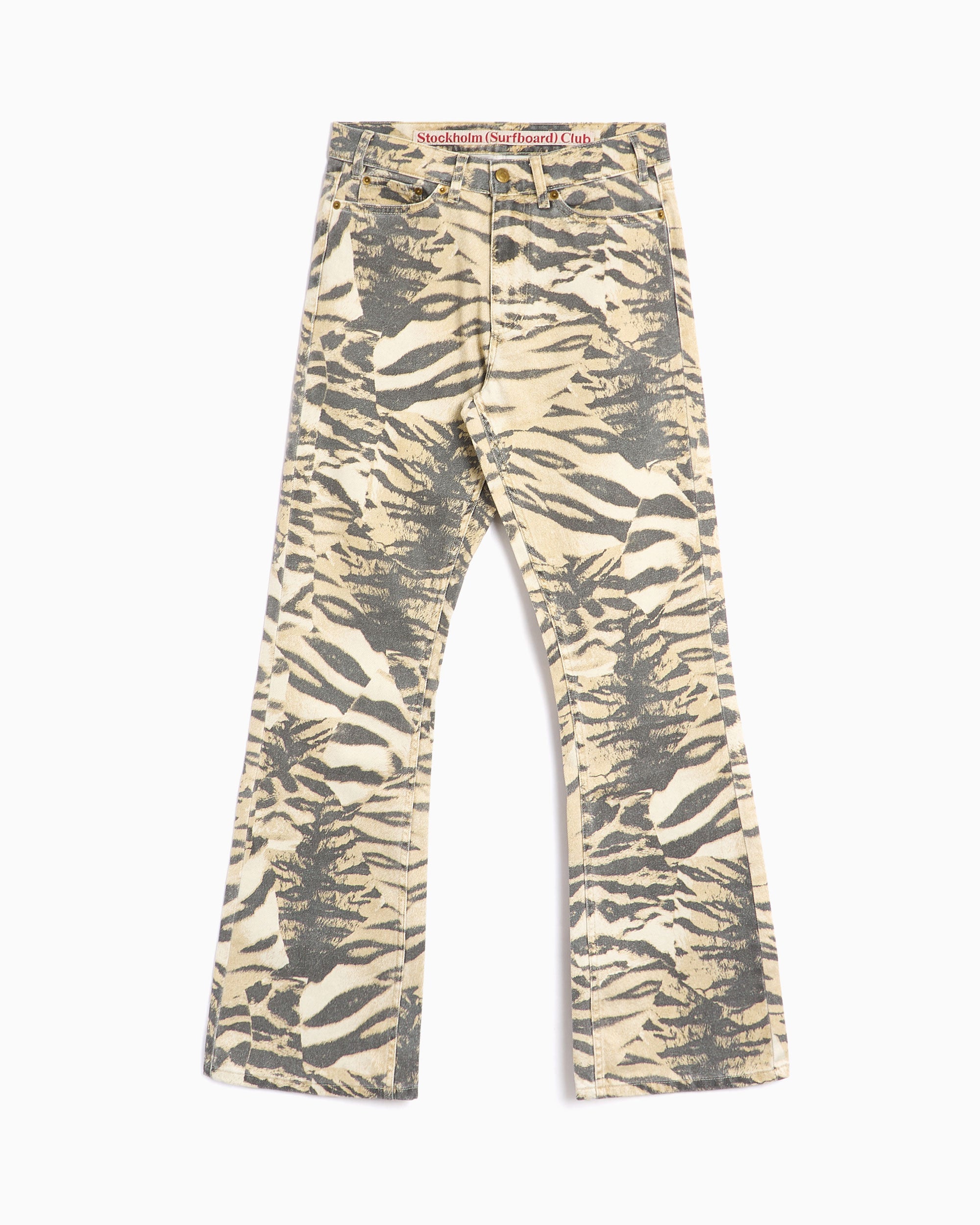 Pants Stockholm (Surfboard) Club Fog Men's Pants Men's Chino Pants - U5000187-Tiger