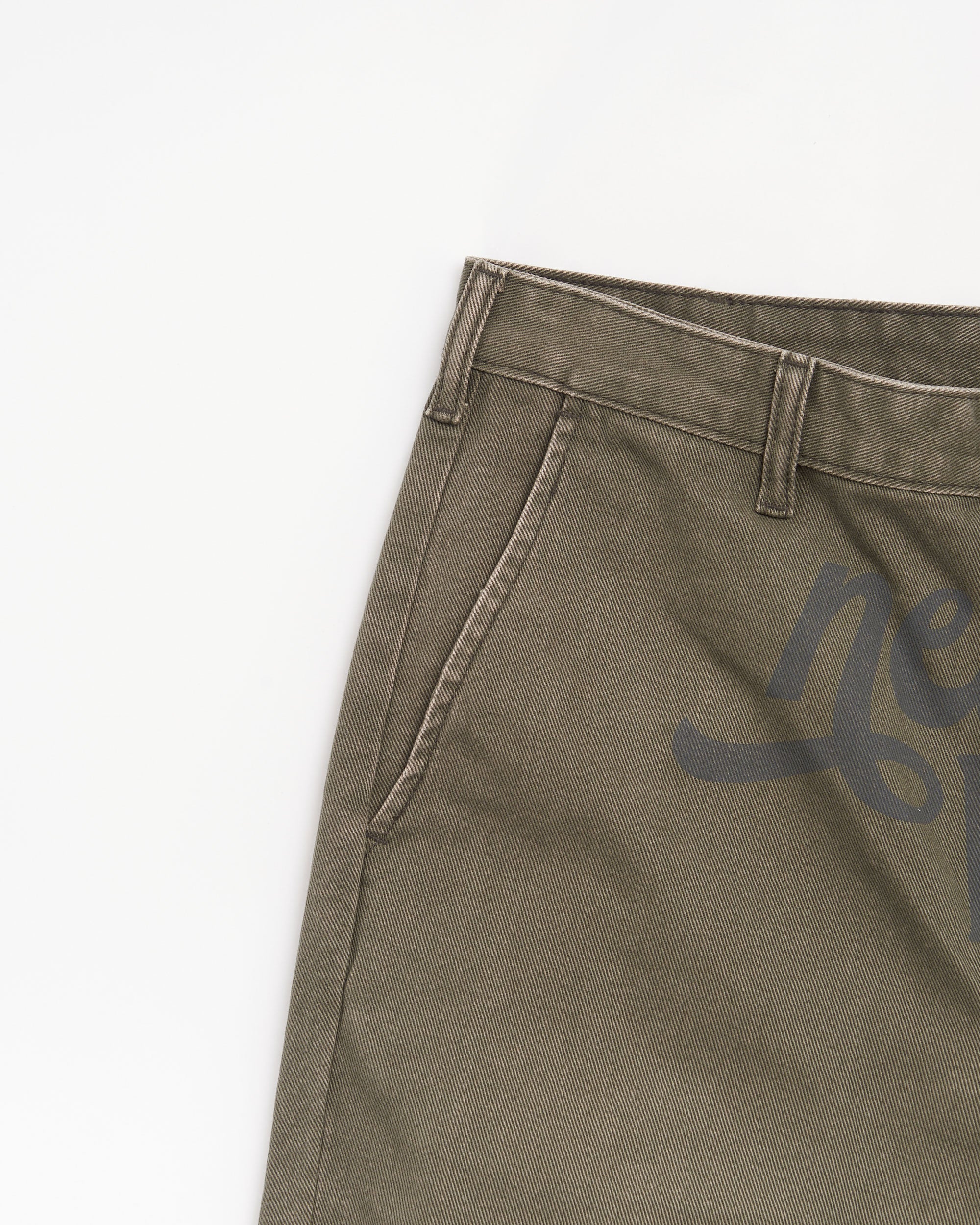 Pants thisisneverthat® thisisneverthat® x Grateful Dead Never Dead Men's Work Pants Men's Pants - GD233WPAKP01-Mud