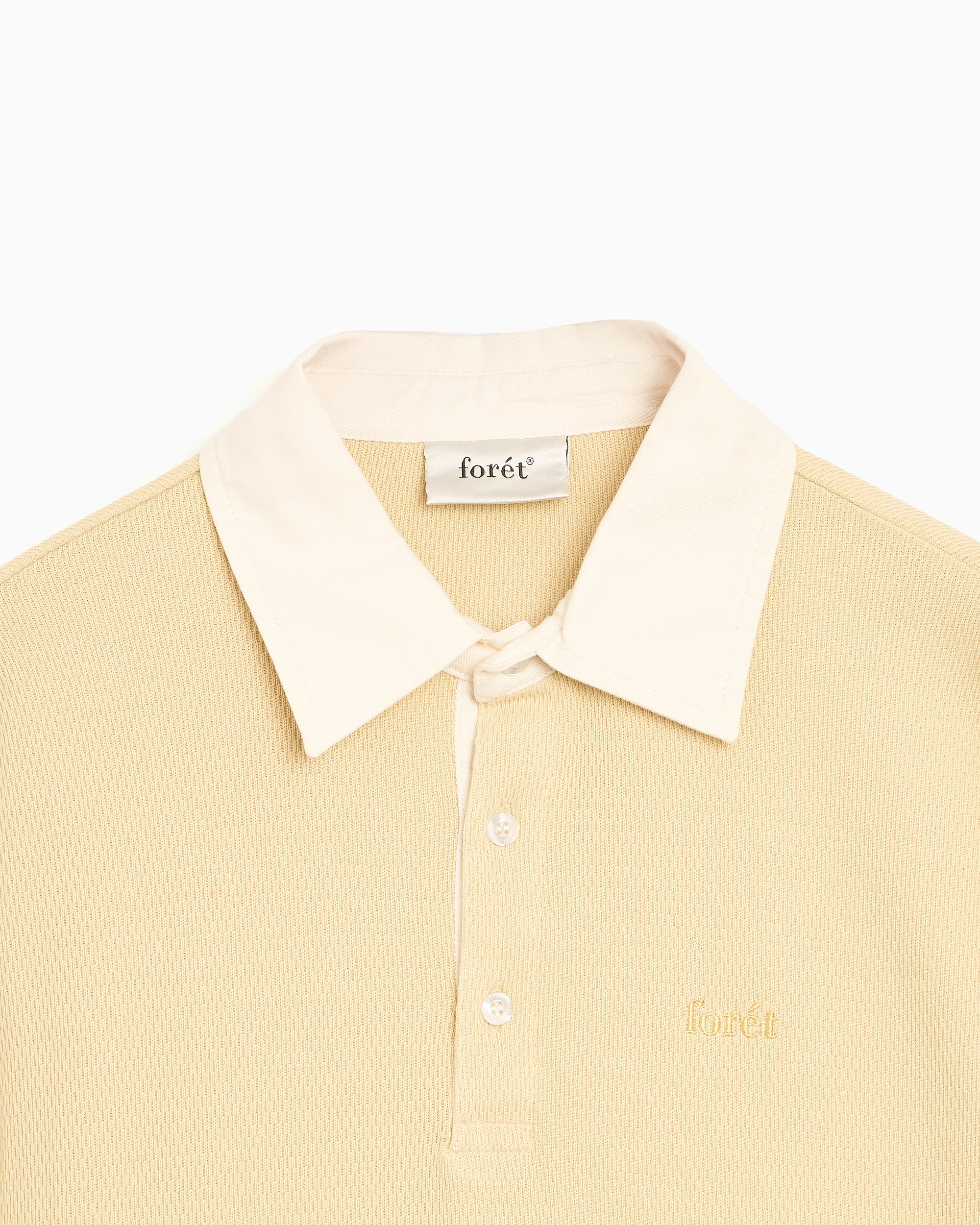 Polo shirts forét Match Rugby Relaxed Men's Polo Shirt - F1046-VINTAGEYELLOW