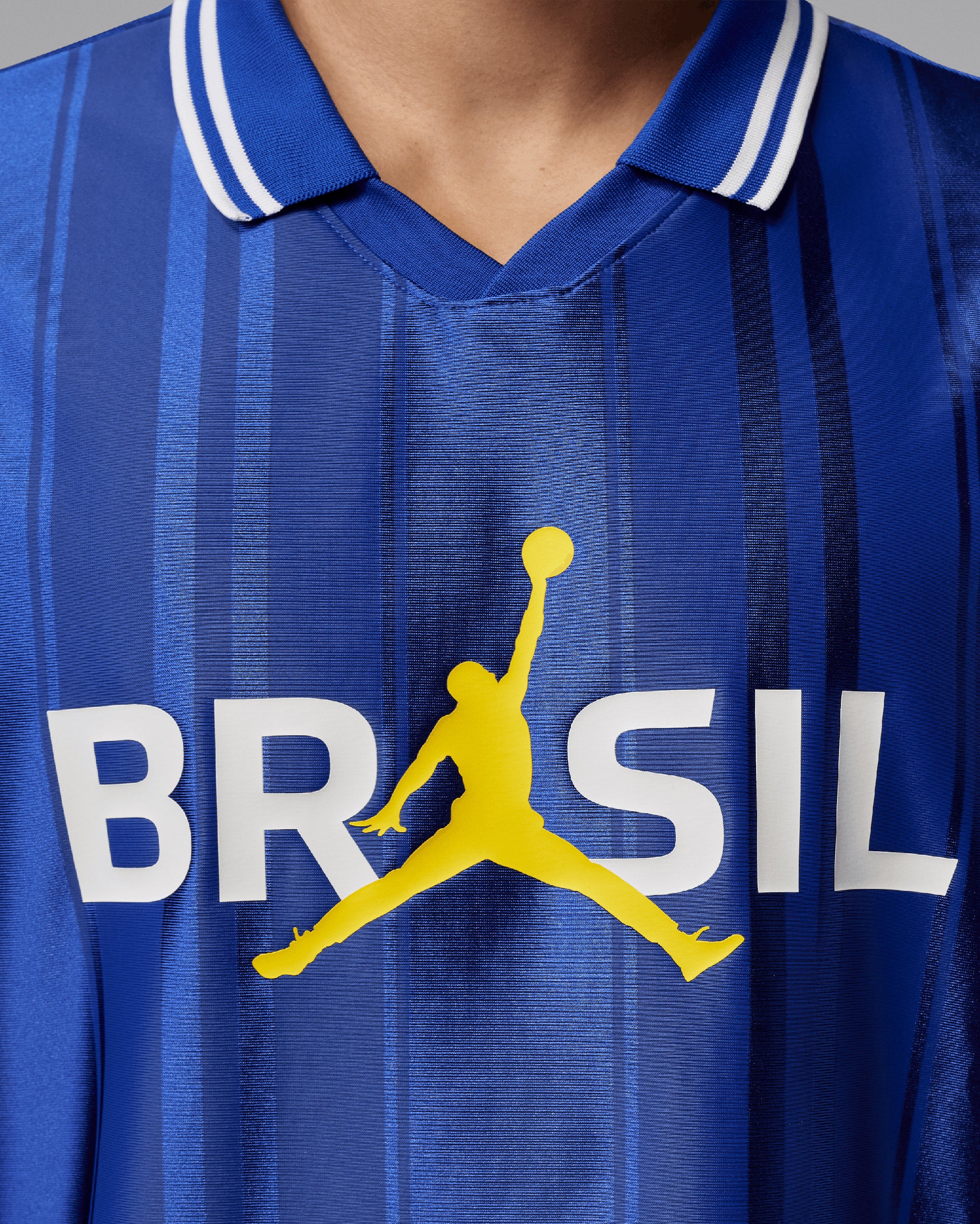 Polo shirts Jordan Brasil Logo Oversize Men's Polo Shirt - II5381-417