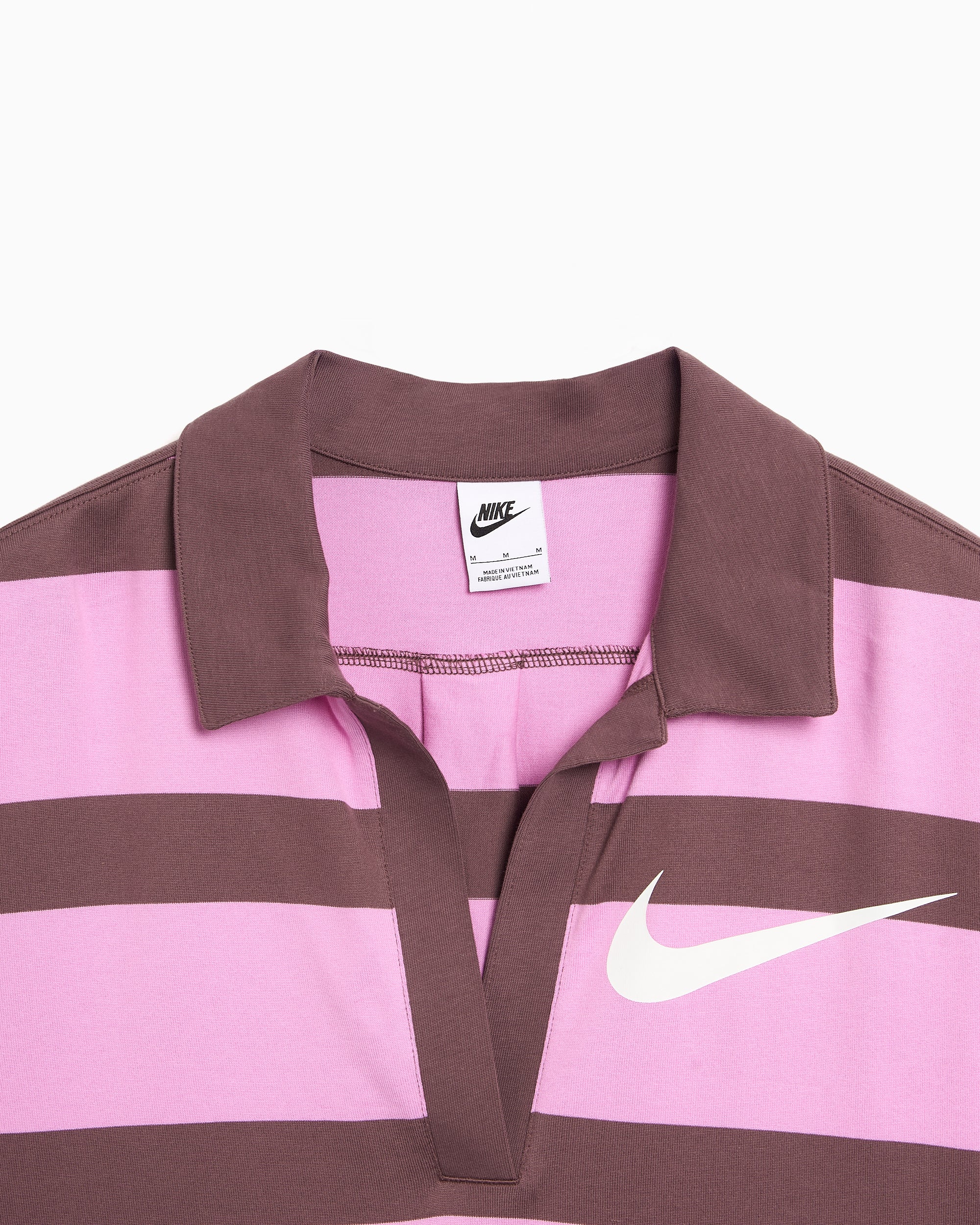 Polo shirts Nike Sportswear Striped Oversize Women's Polo Shirt - IQ0440-503