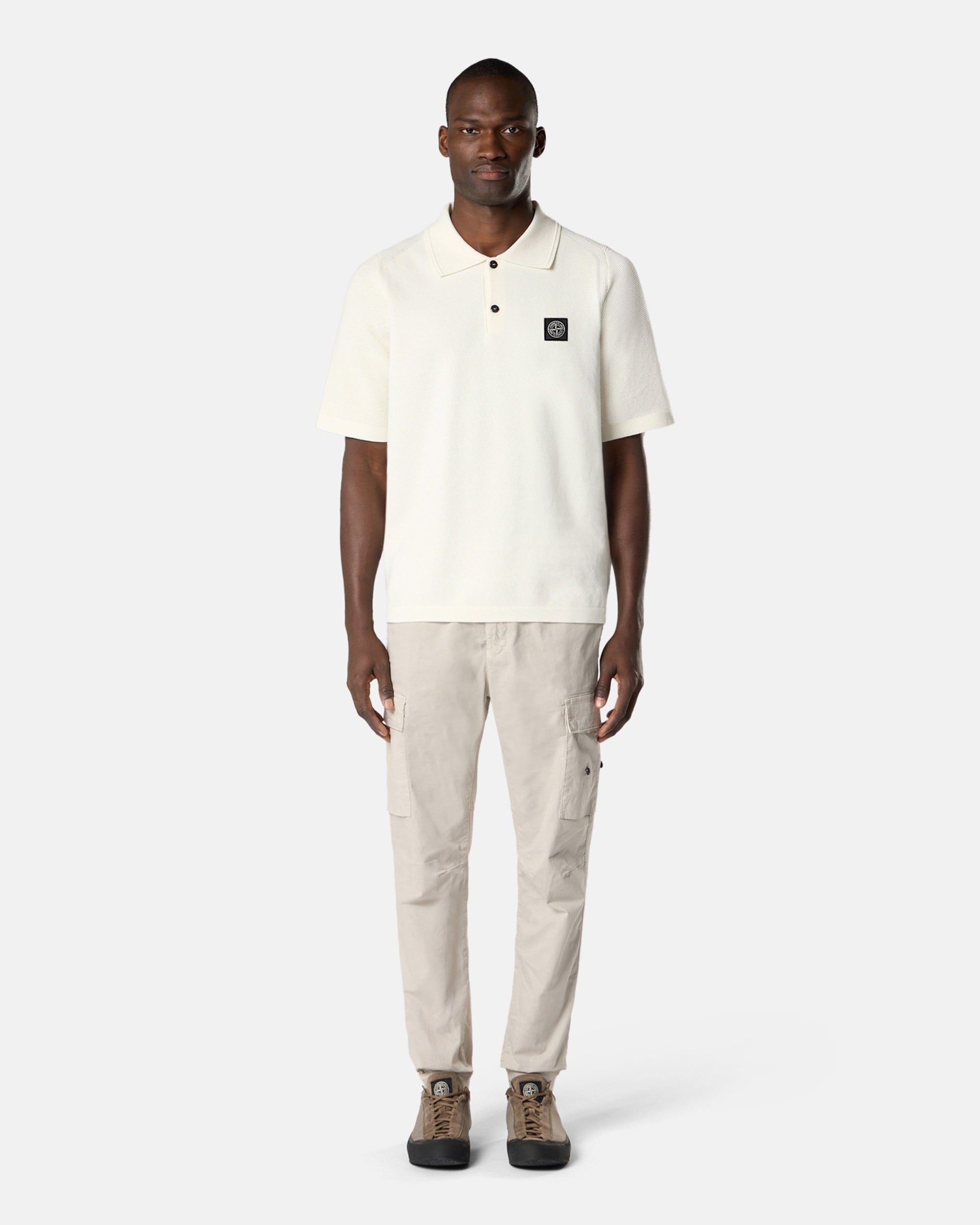 Polo shirts Stone Island Micro Stitch Soft Logo Relaxed Men's Polo Shirt - L1S155100030-V0093
