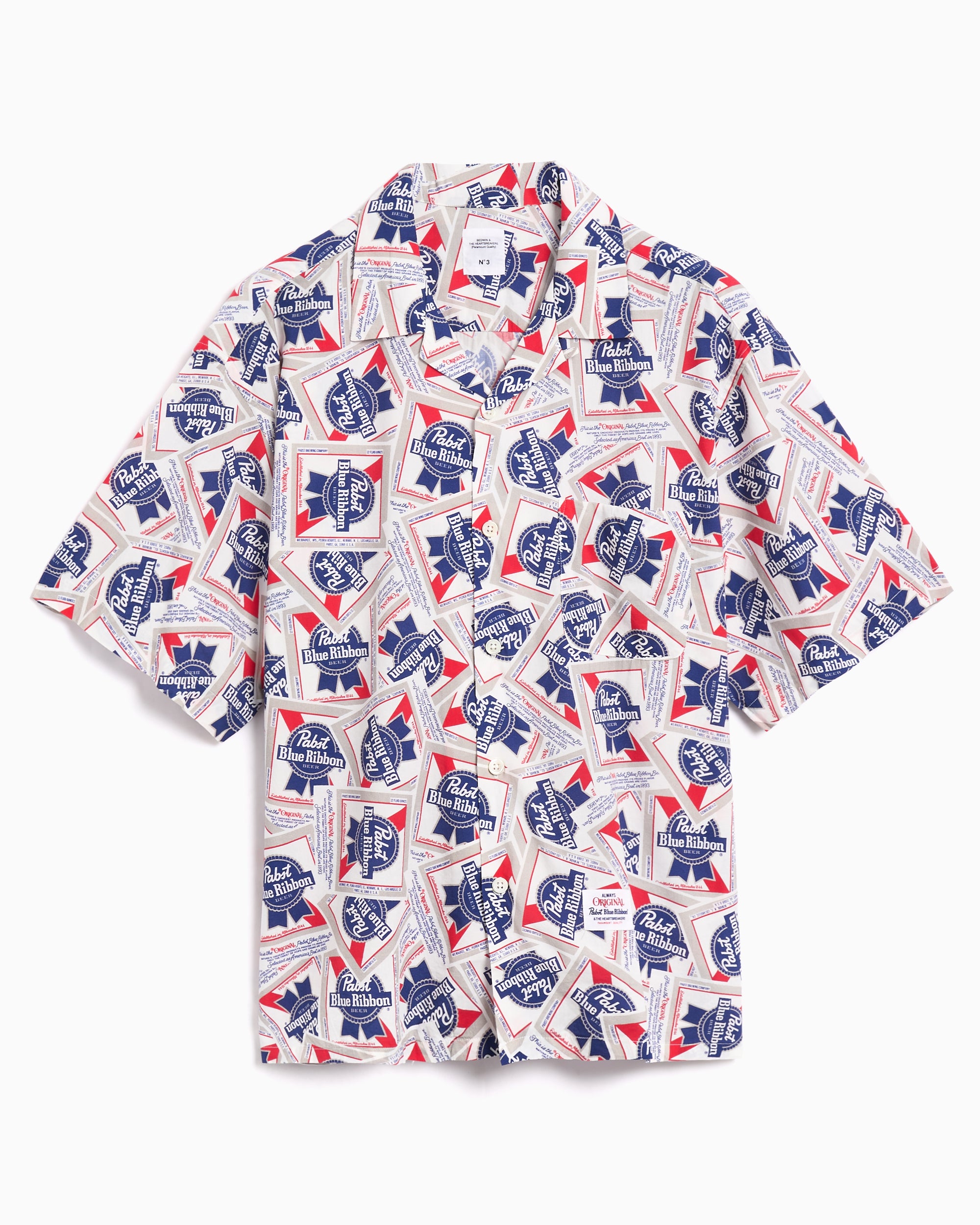 Shirts BEDWIN Colin Graphic Short-Sleeved Relaxed Men's Shirt - 25SB1748-MIX