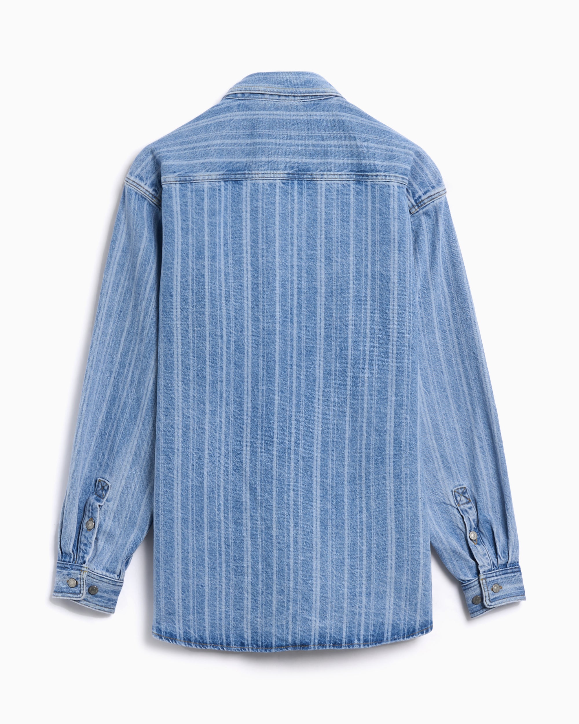 Shirts Carhartt WIP Rylan Striped Denim Men's Shirt - I035567-32H12