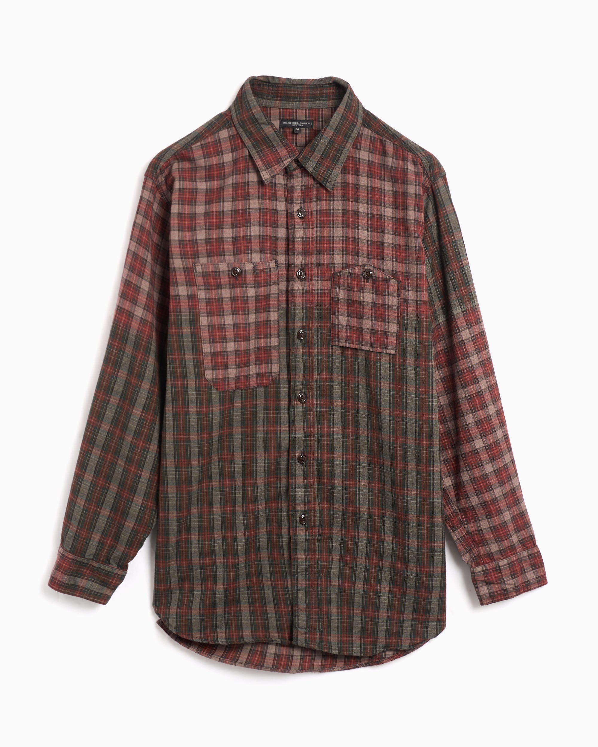 Camisa Engineered Garments Men's Work Shirt para homem
