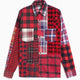 Camisa aos quadrados Relaxed Needles 7 Cut Flannel para homem
