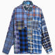 Camisa aos quadrados Relaxed Needles 7 Cut Flannel Unisexo