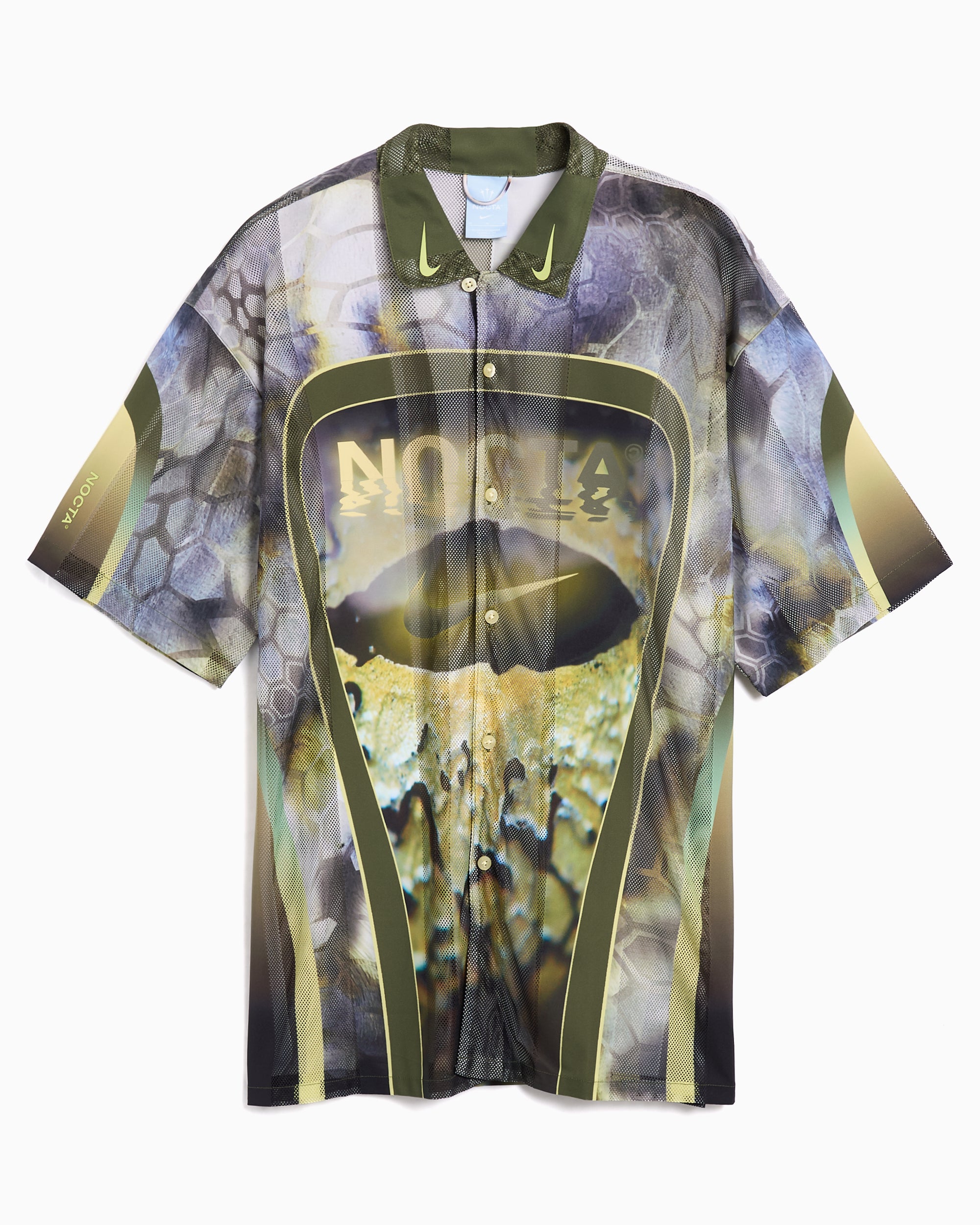 Shirts Nike x Drake NOCTA Opal Graphic Short-Sleeved Relaxed Men's Shirt - FV1939-378