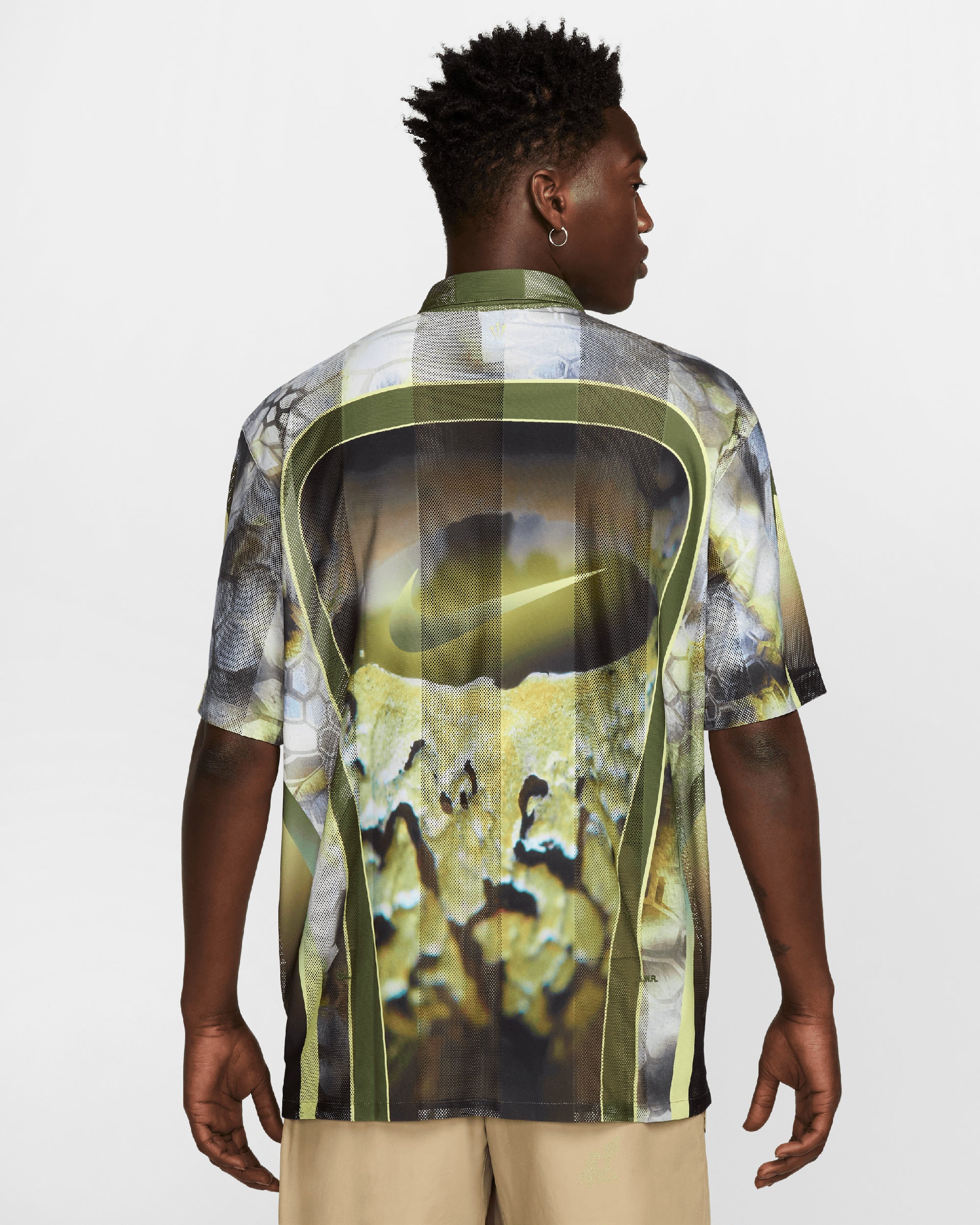 Shirts Nike x Drake NOCTA Opal Graphic Short-Sleeved Relaxed Men's Shirt - FV1939-378