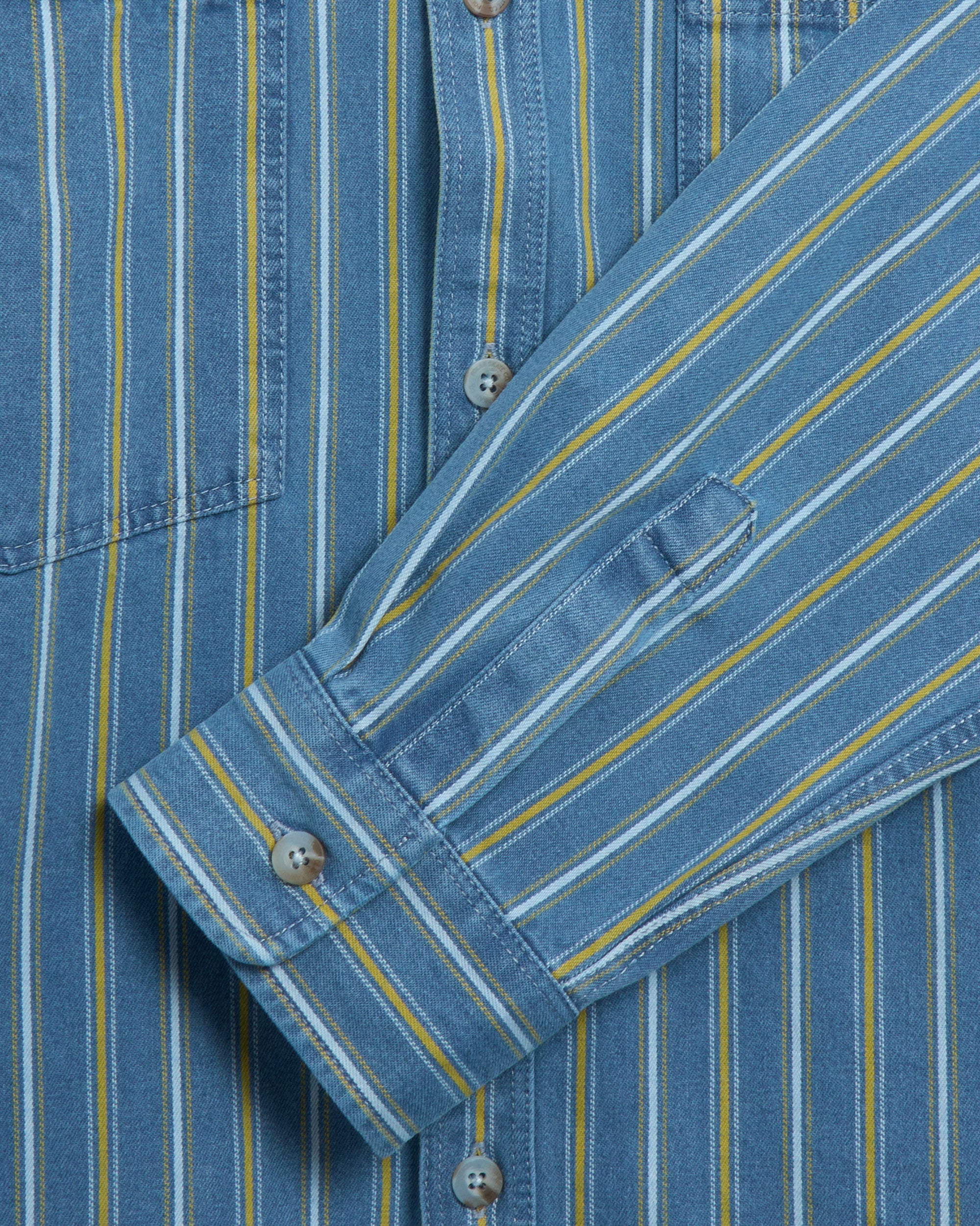 Shirts Polar Skate Co. Polar Skate Co. Mike Men's Denim Long Sleeve Shirt Relaxed Men's Shirt - PSC-SP25-3