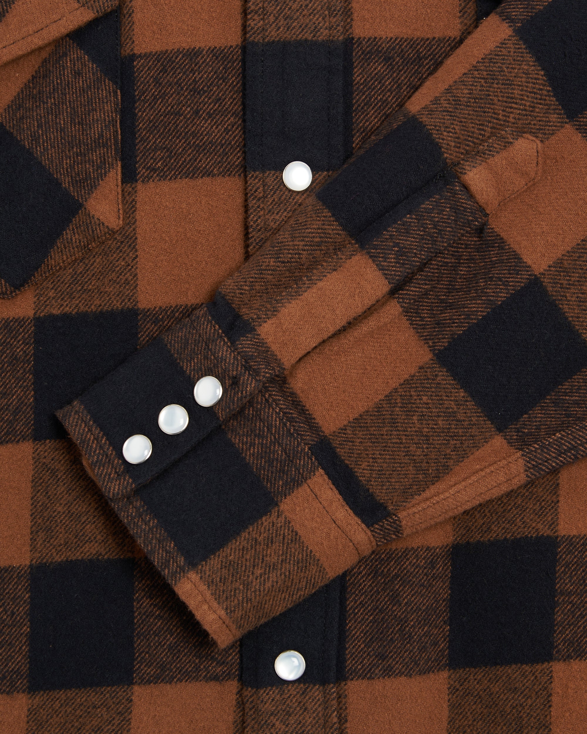 Shirts South2 West8 Western Men's Twill Shirt Men's Shirt - NS784-A-Brown-Black
