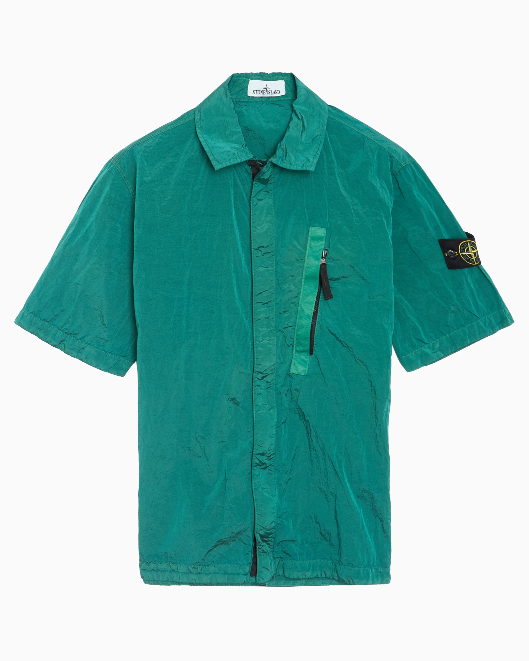 Shirts Stone Island Nylon Metal Econyl® Short-Sleeved Men's Shirt - L1S151200028-V005H