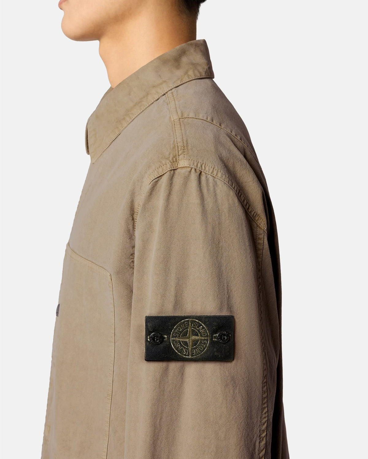 Shirts Stone Island Panama Cotton Men's Shirt - L2S151200028-V005G