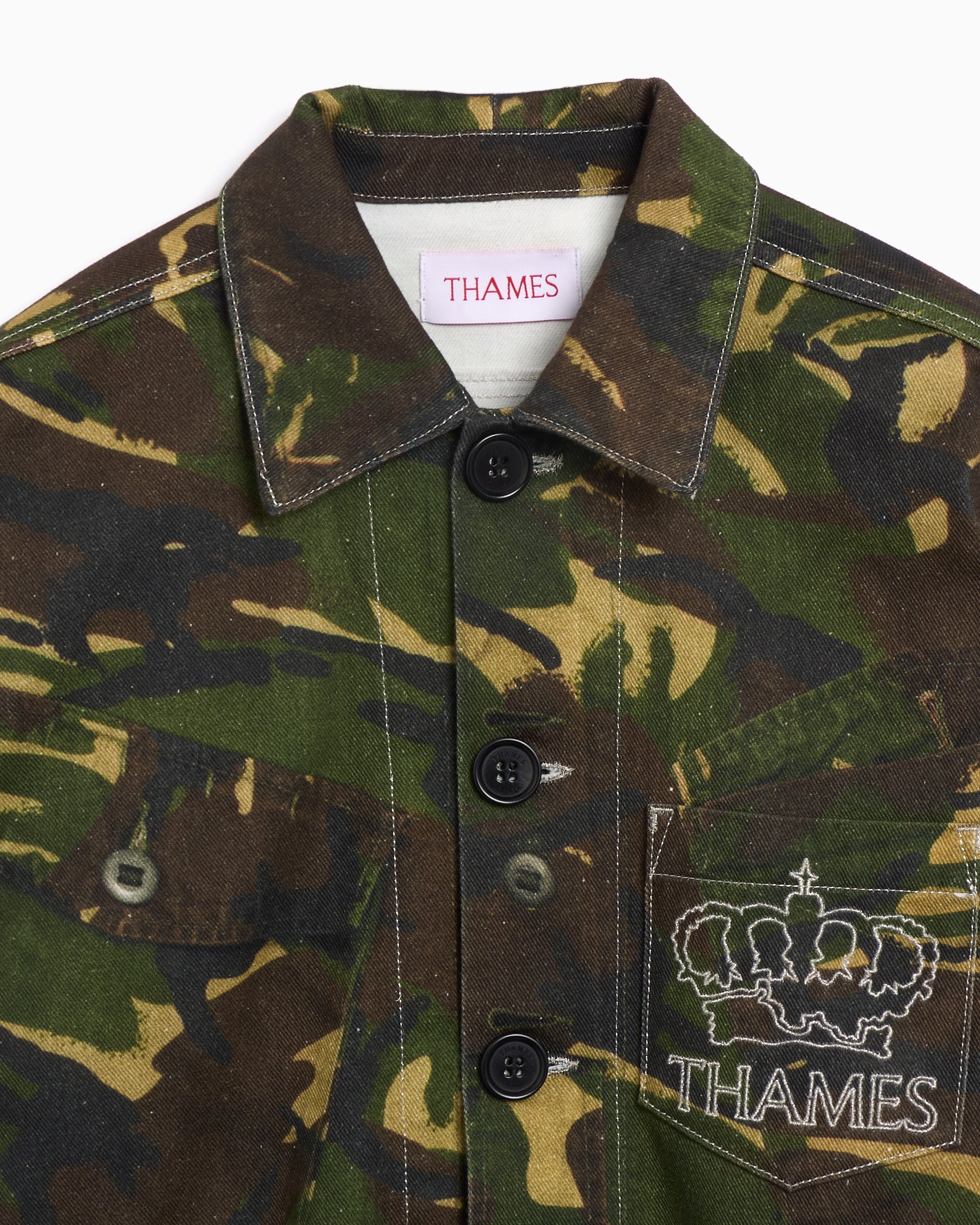 Shirts THAMES MMXX. THAMES MMXX. Impressionist Men's Shirt Men's Shirt - MMXX0924SHTCMO012