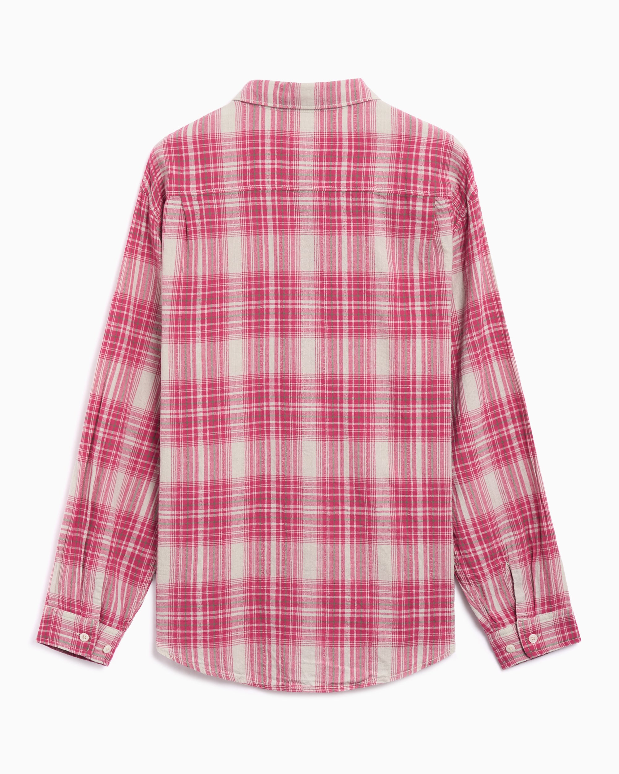 Shirts thisisneverthat® x Grateful Dead Lightning Bear Plaid Relaxed Men's Shirt - GD251WSHTL01-PUM